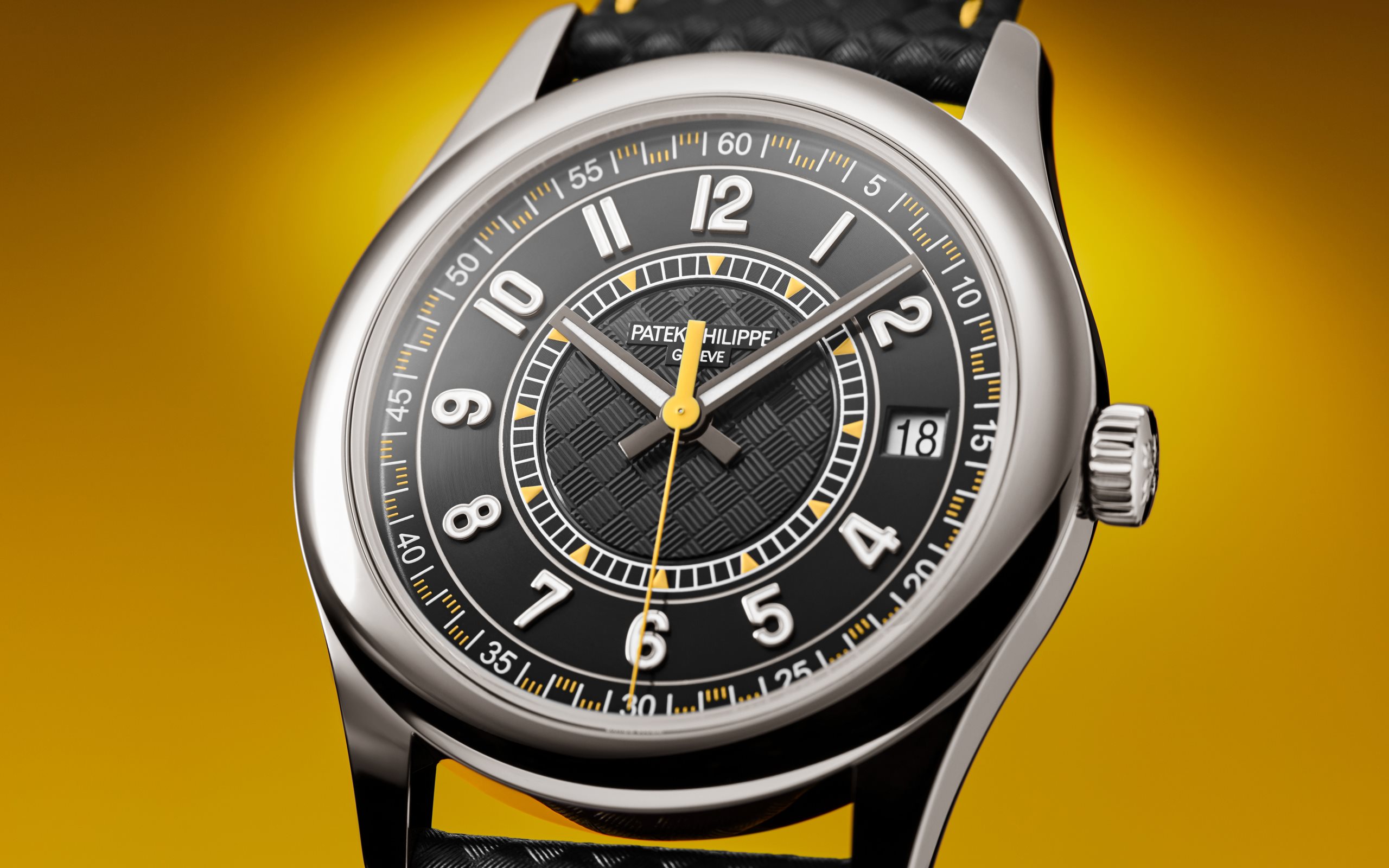 Calatrava White Gold Black Dial 40mm Product Image 2