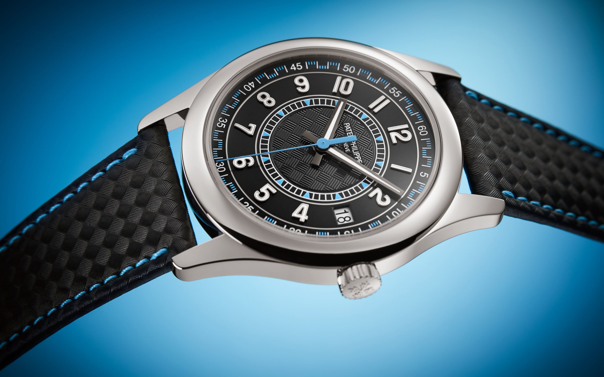 Calatrava White Gold Black Dial 40mm Product Image 3