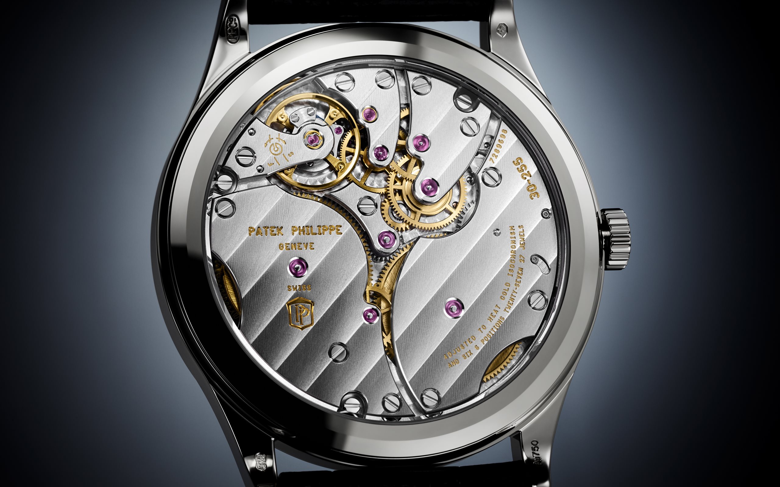 Calatrava Clous de Paris White Gold Grey Dial 39mm Product Image 5