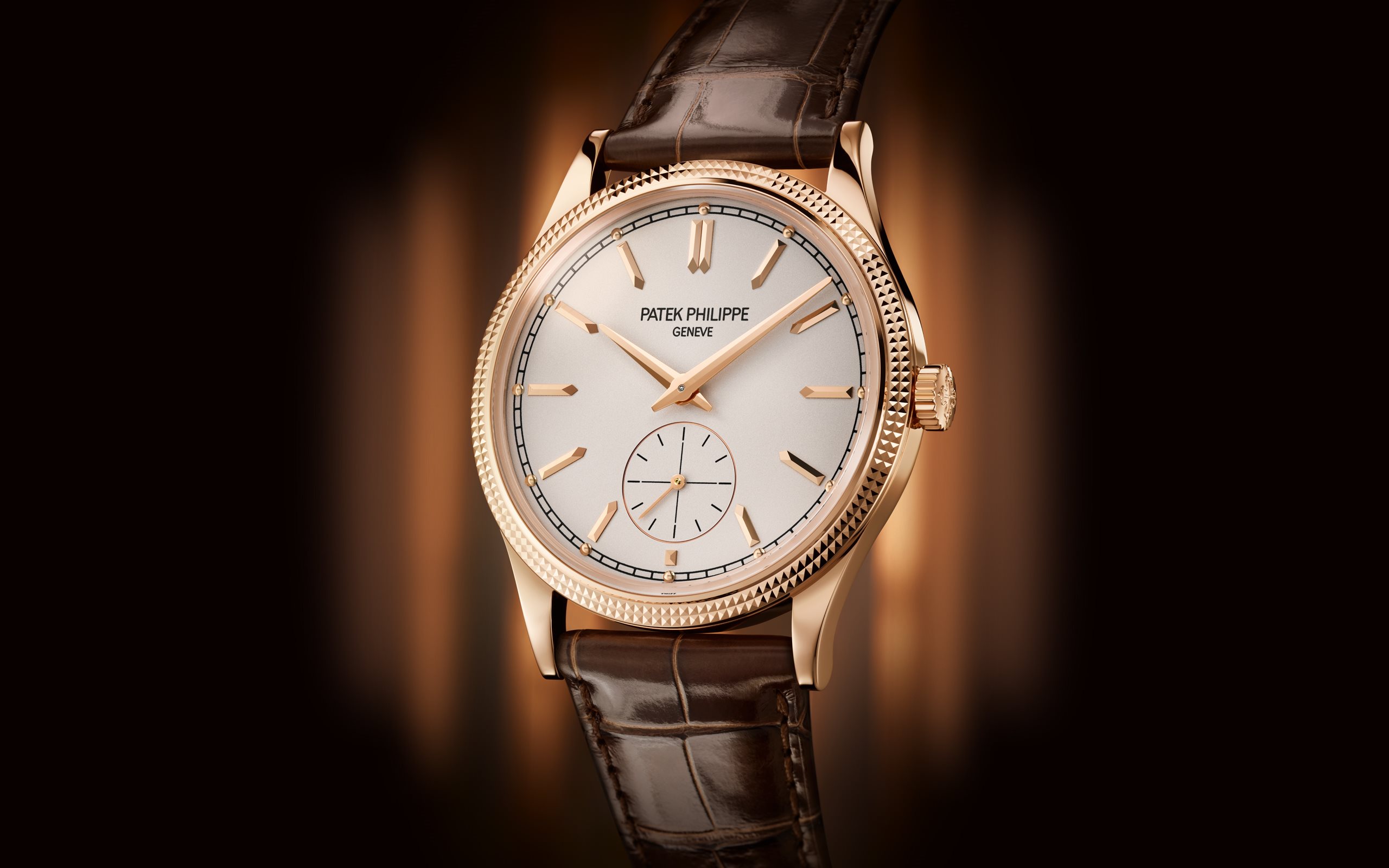 Calatrava Rose Gold Silver Dial 39mm Product Image 1