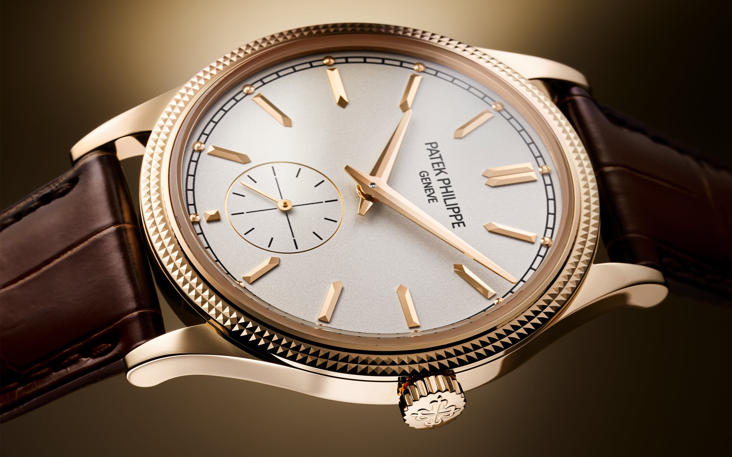 Calatrava Rose Gold Silver Dial 39mm Product Image 2