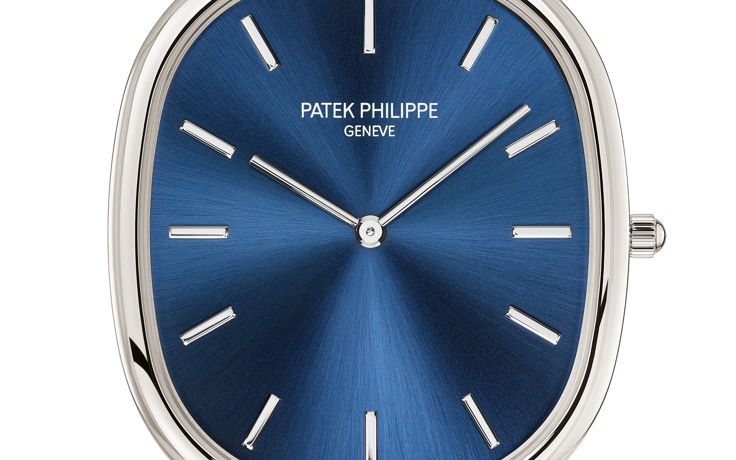 Golden Ellipse Platinum Blue Dial 34mm Product Image 3