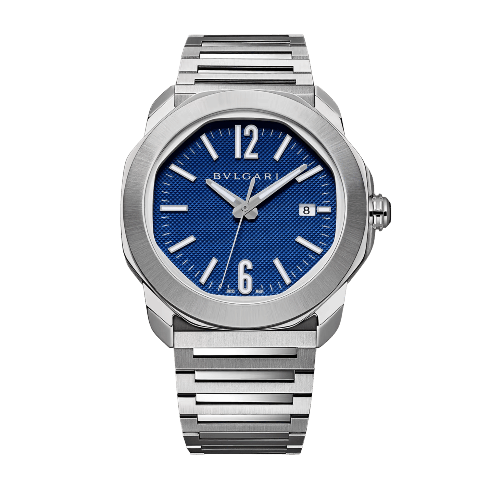 Octo Roma Steel Blue Dial 41mm Product Image