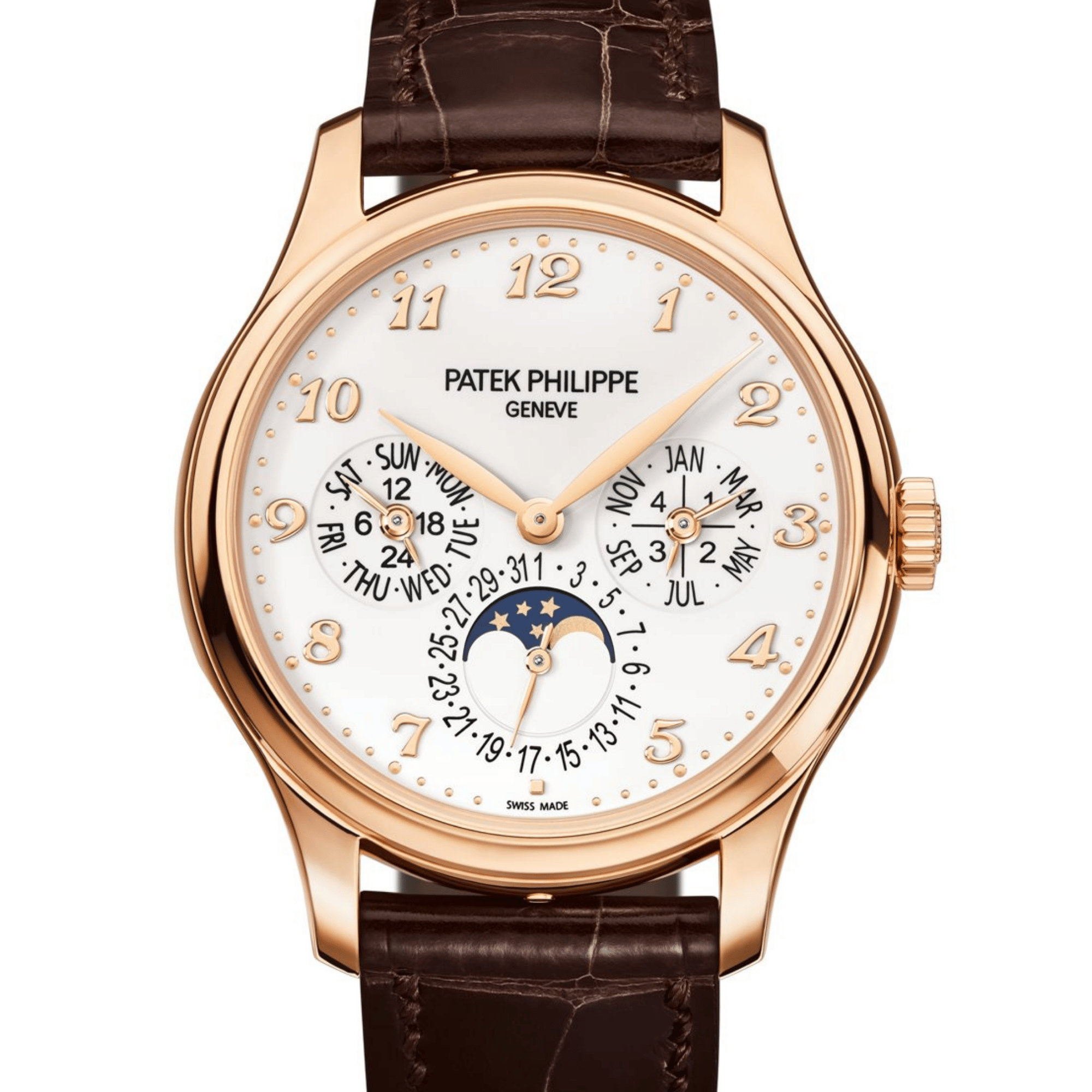 Perpetual Calendar Rose Gold White Dial 39mm Product Image 2