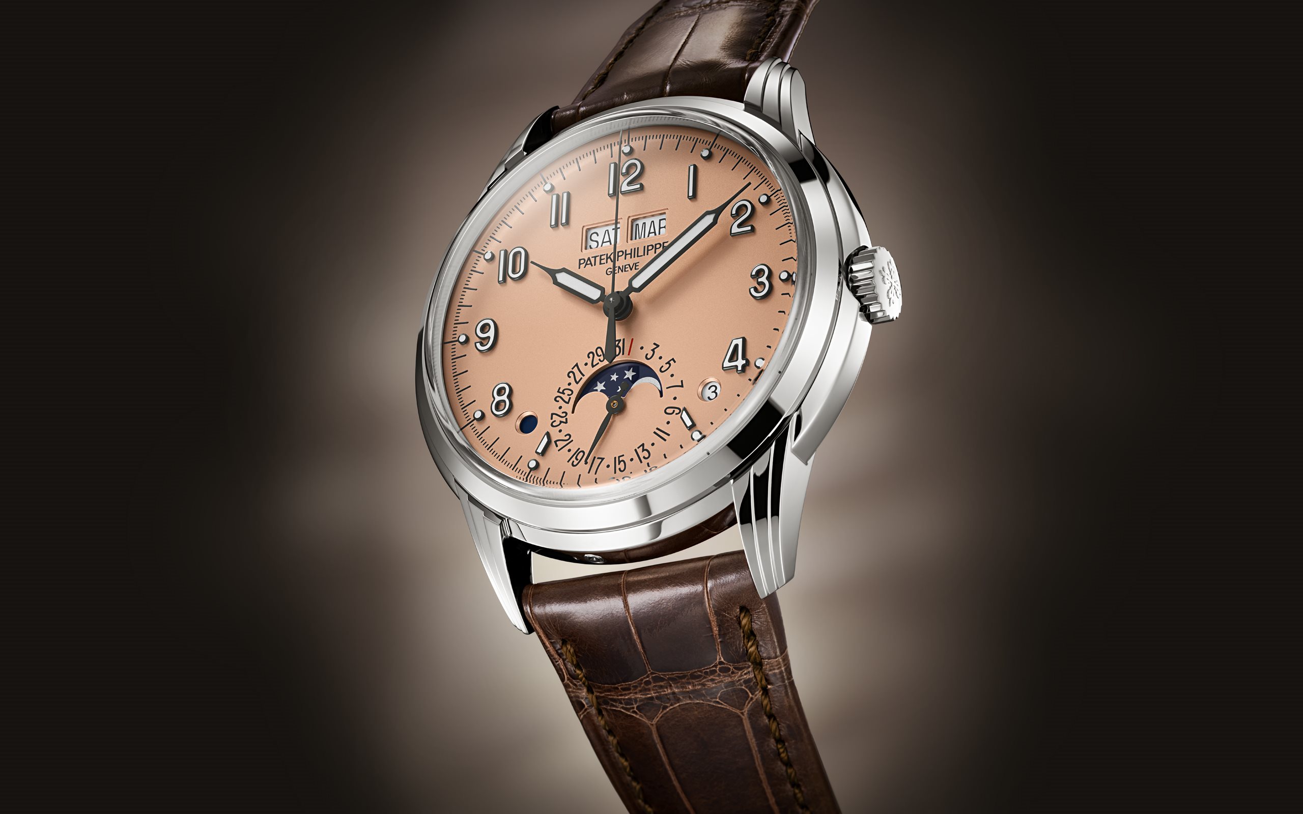 Grand Complications Perpetual Calendar White Gold Salmon Dial 40mm Product Image 1