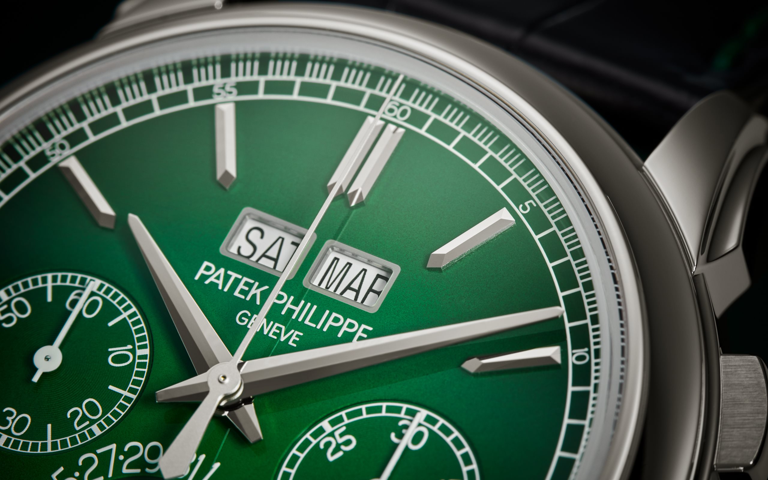 Grand Complications Perpetual Calendar Chronograph Platinum Green Dial 41mm Product Image 2