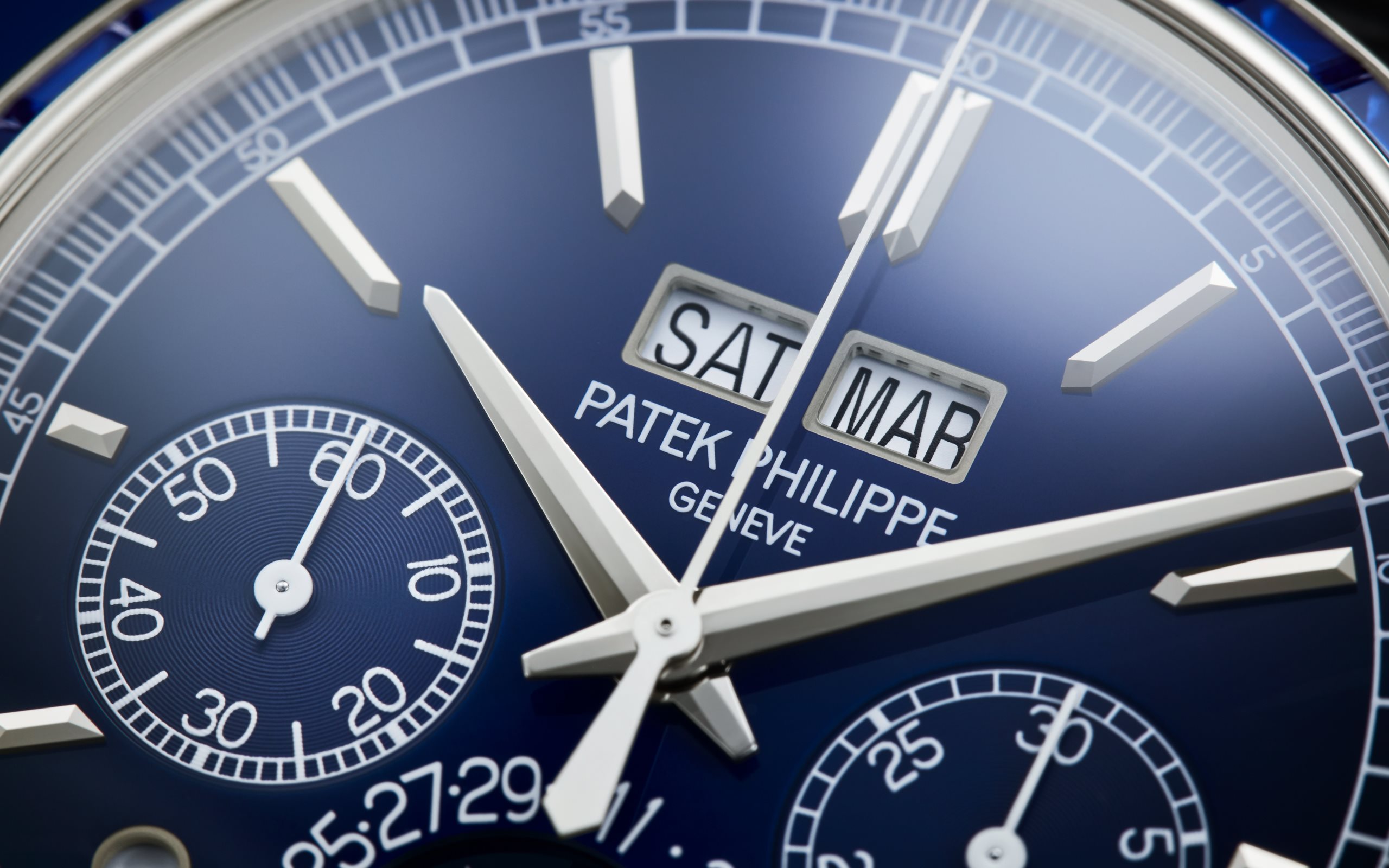 Grand Complications Perpetual Calendar Platinum Gem-Set Blue Dial 41mm Product Image 3