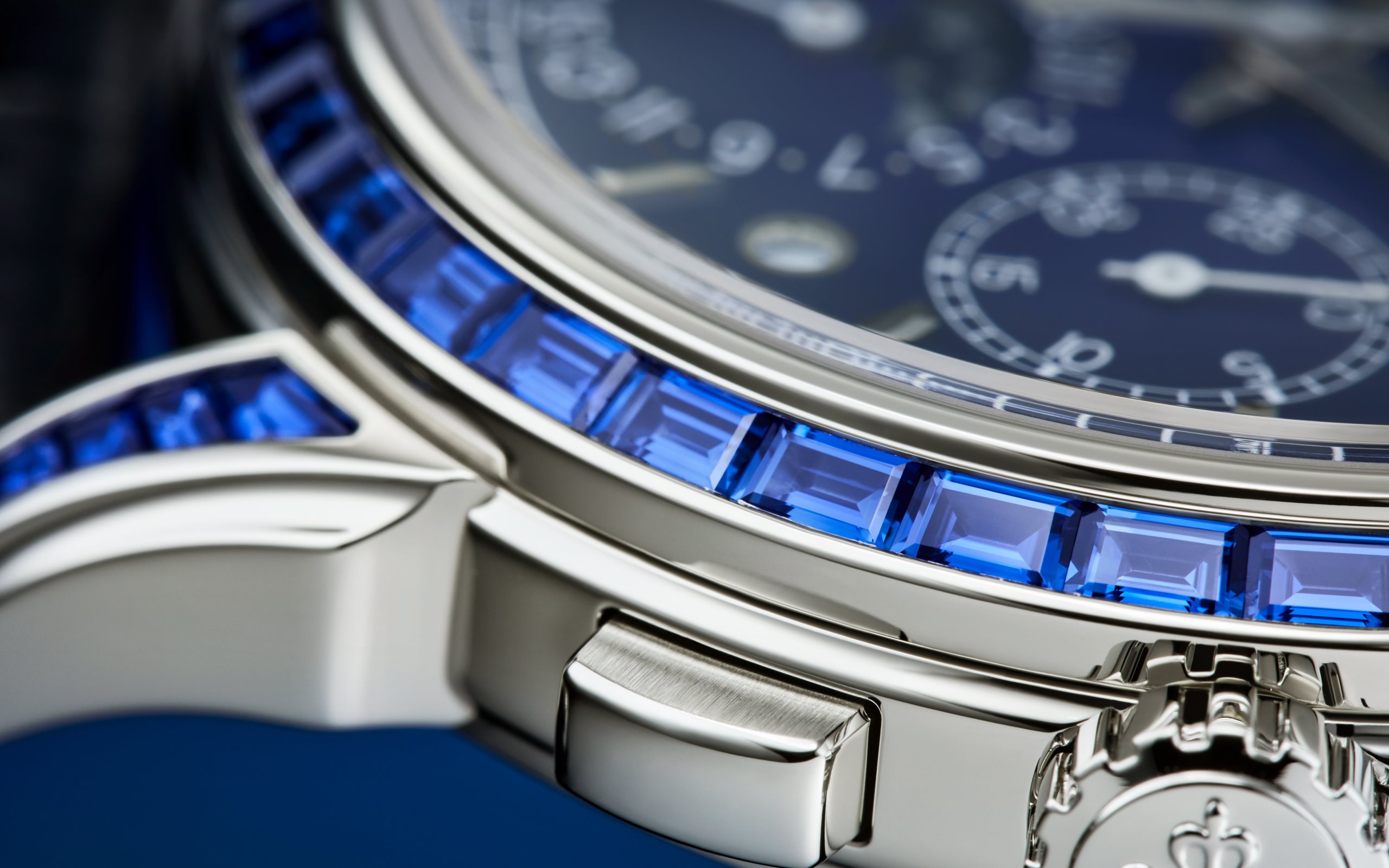 Grand Complications Perpetual Calendar Platinum Gem-Set Blue Dial 41mm Product Image 5