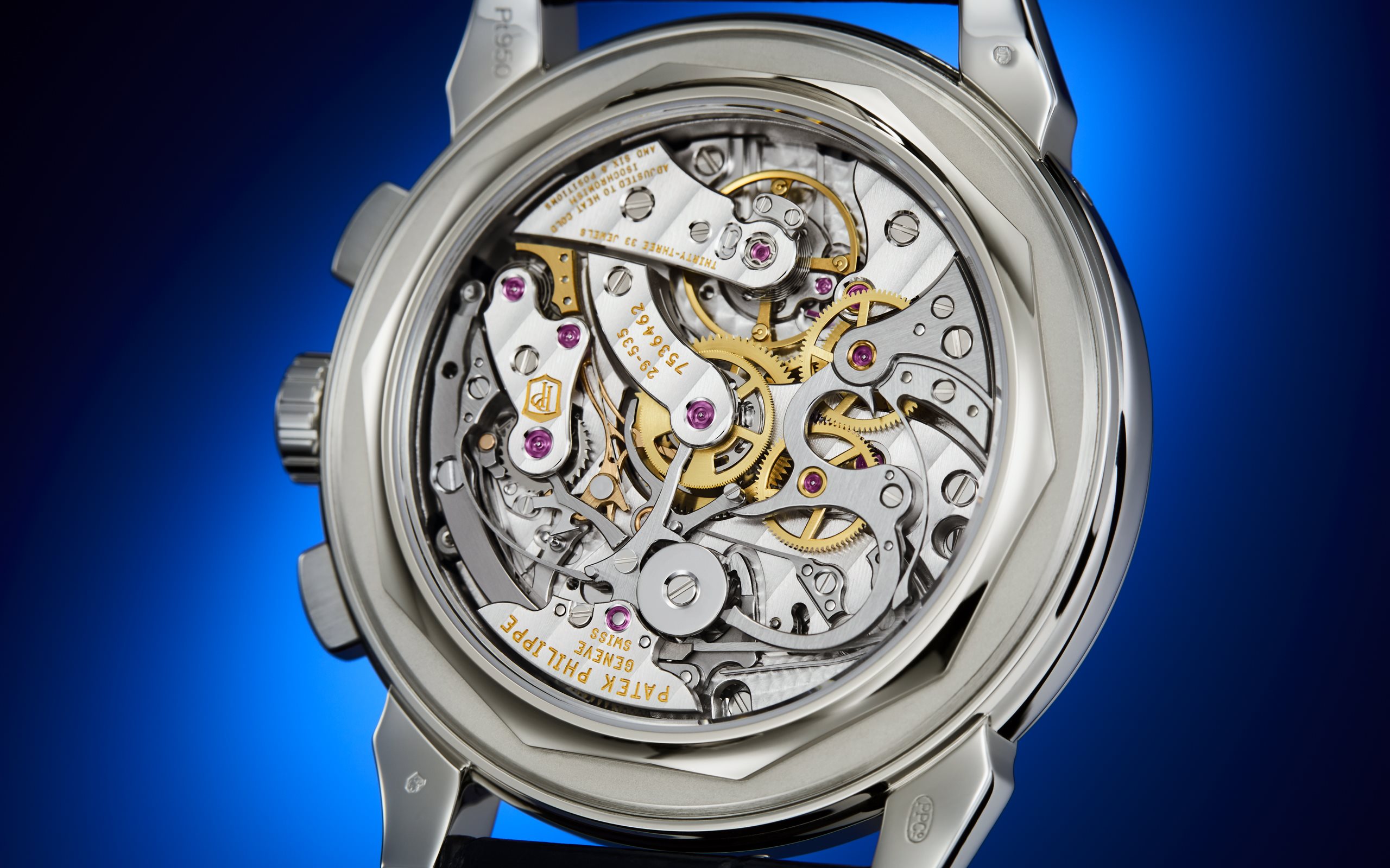 Grand Complications Perpetual Calendar Platinum Gem-Set Blue Dial 41mm Product Image 6