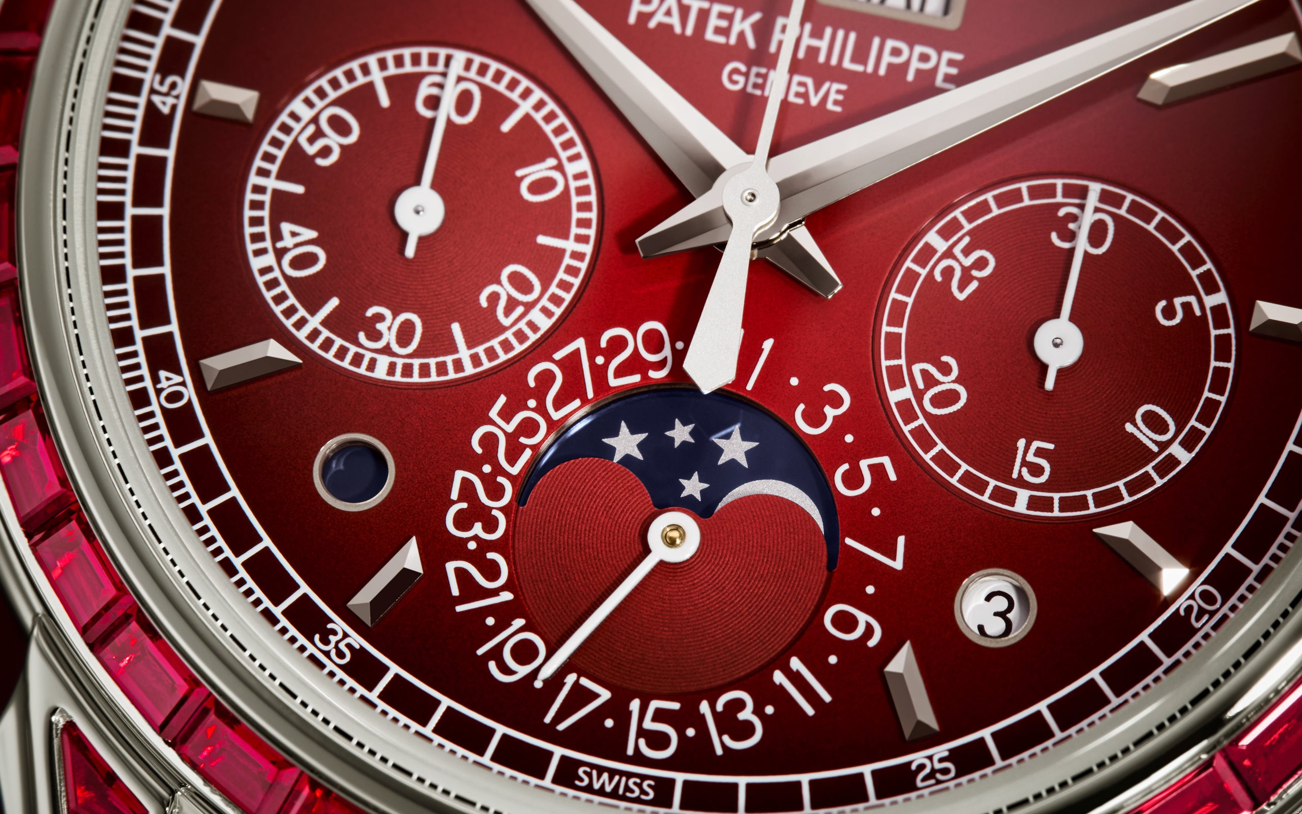 Grand Complications Perpetual Calendar Chronograph Platinum Ruby Red Dial 41mm Product Image 4