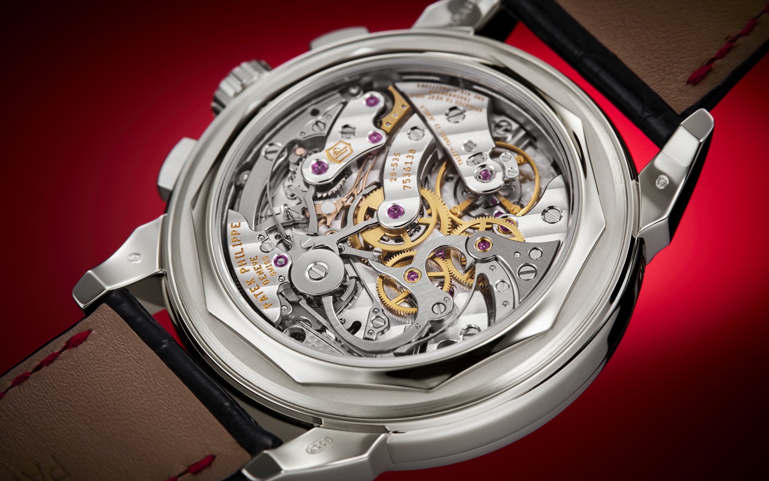 Grand Complications Perpetual Calendar Chronograph Platinum Ruby Red Dial 41mm Product Image 6