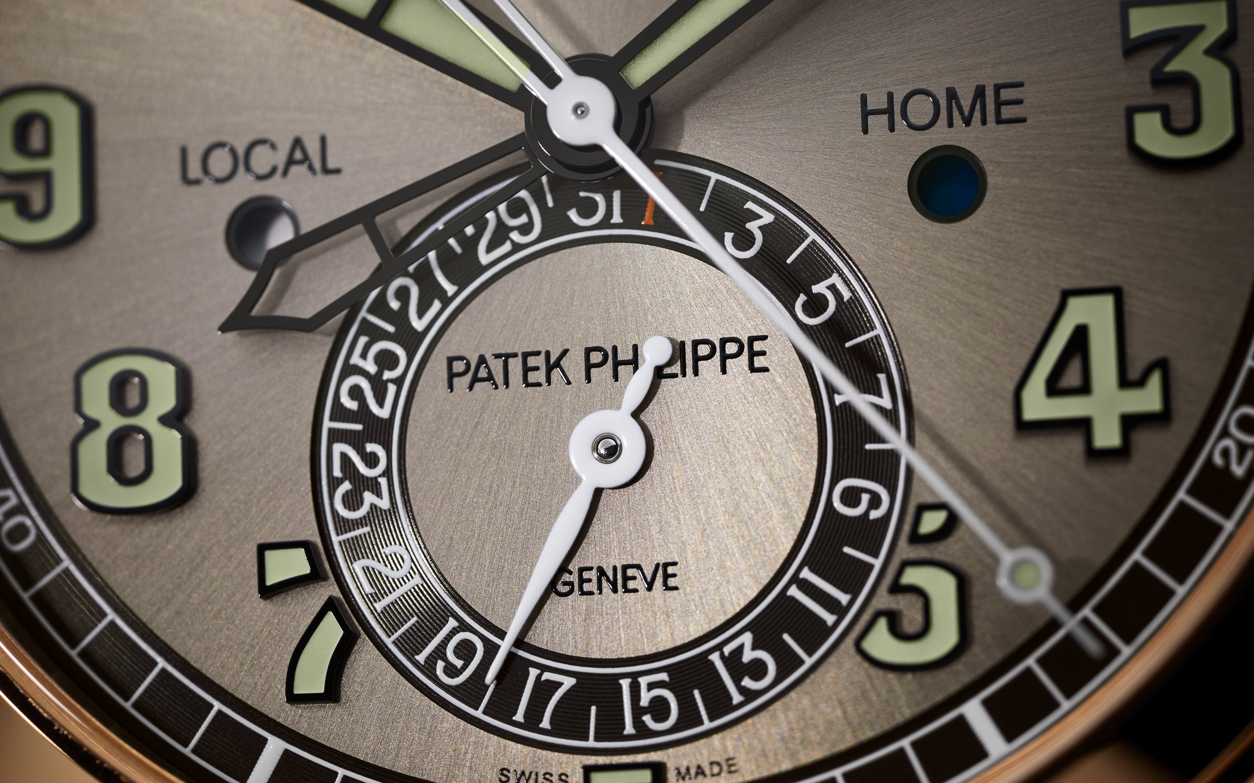 Grand Complications Alarm Travel Time Rose Gold & White Gold Grey Dial 42mm Product Image 4