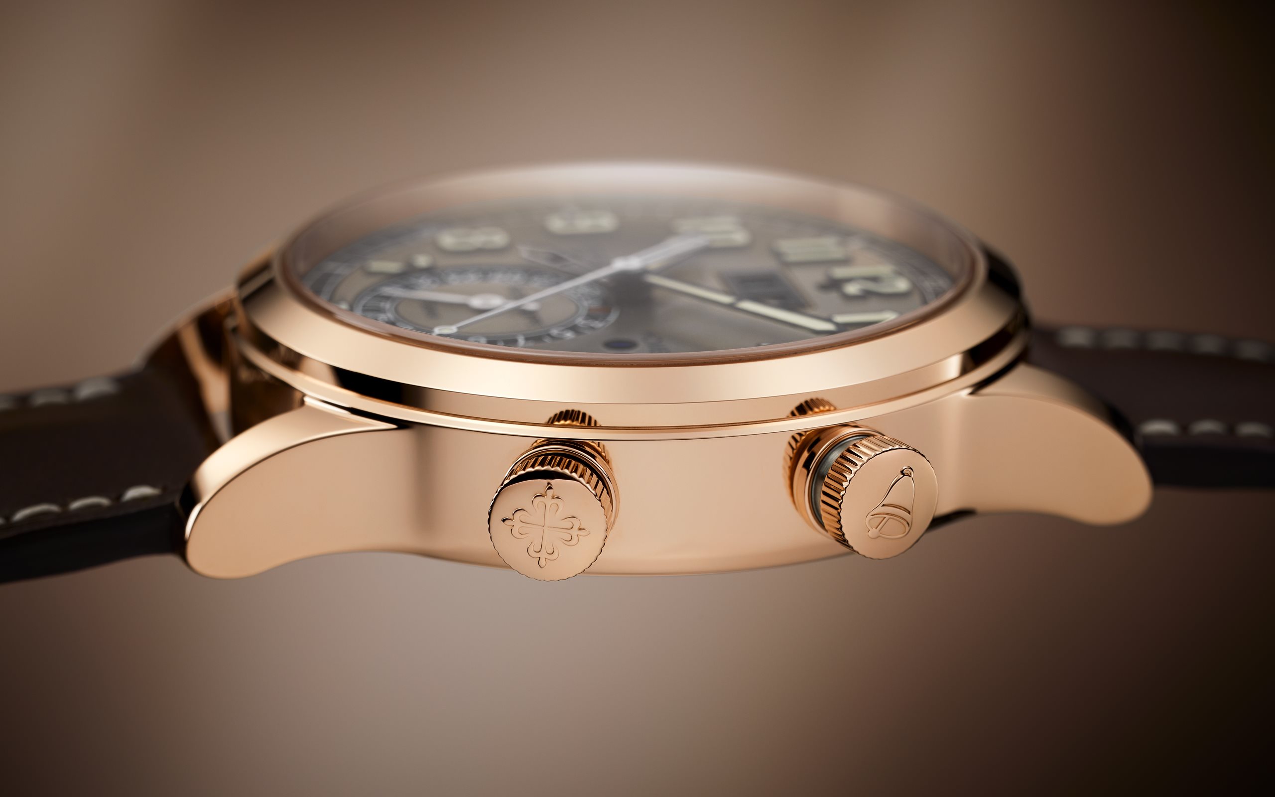 Grand Complications Alarm Travel Time Rose Gold & White Gold Grey Dial 42mm Product Image 6