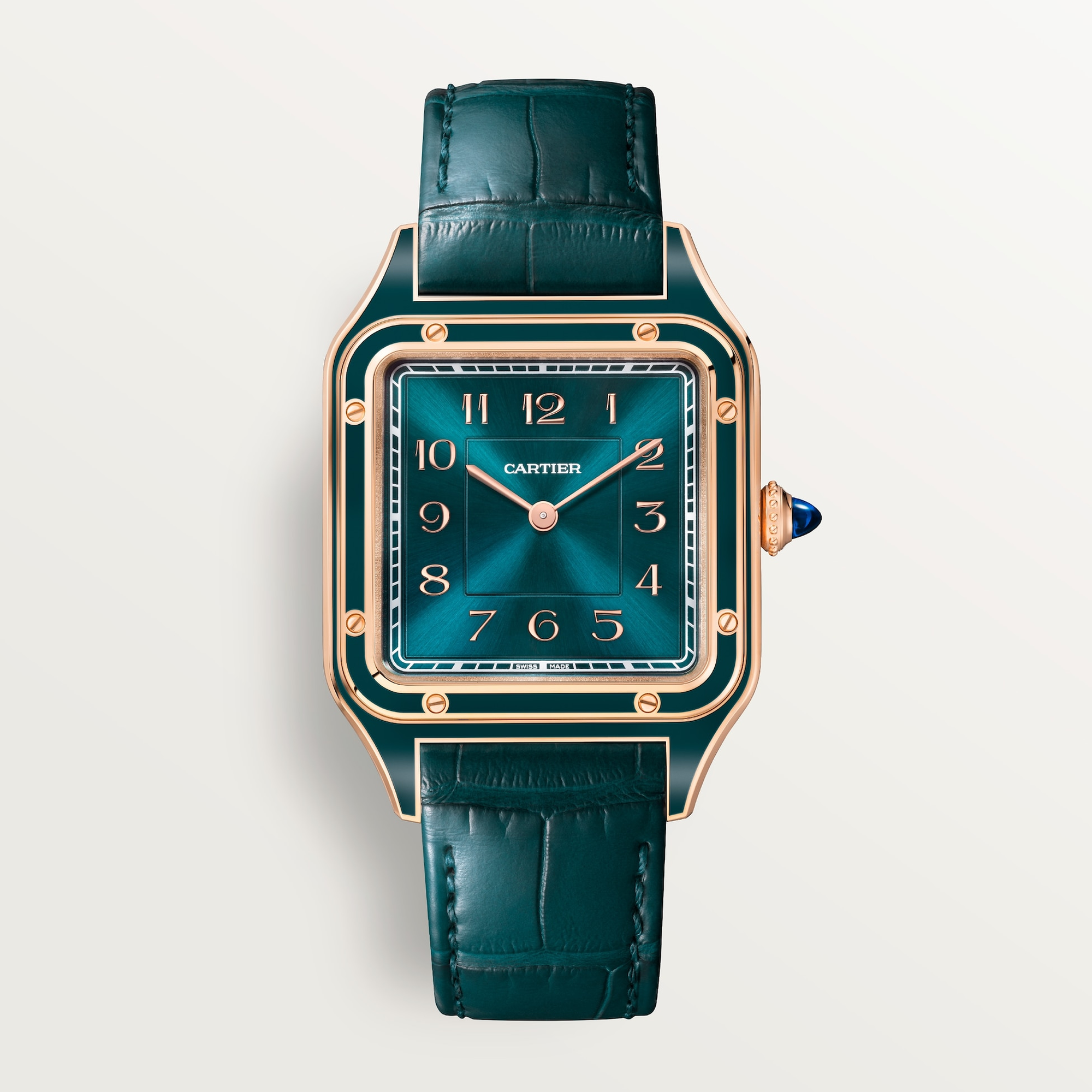 Santos-Dumont Rose Gold Blue Dial Limited Edition 31mm Product Image 3