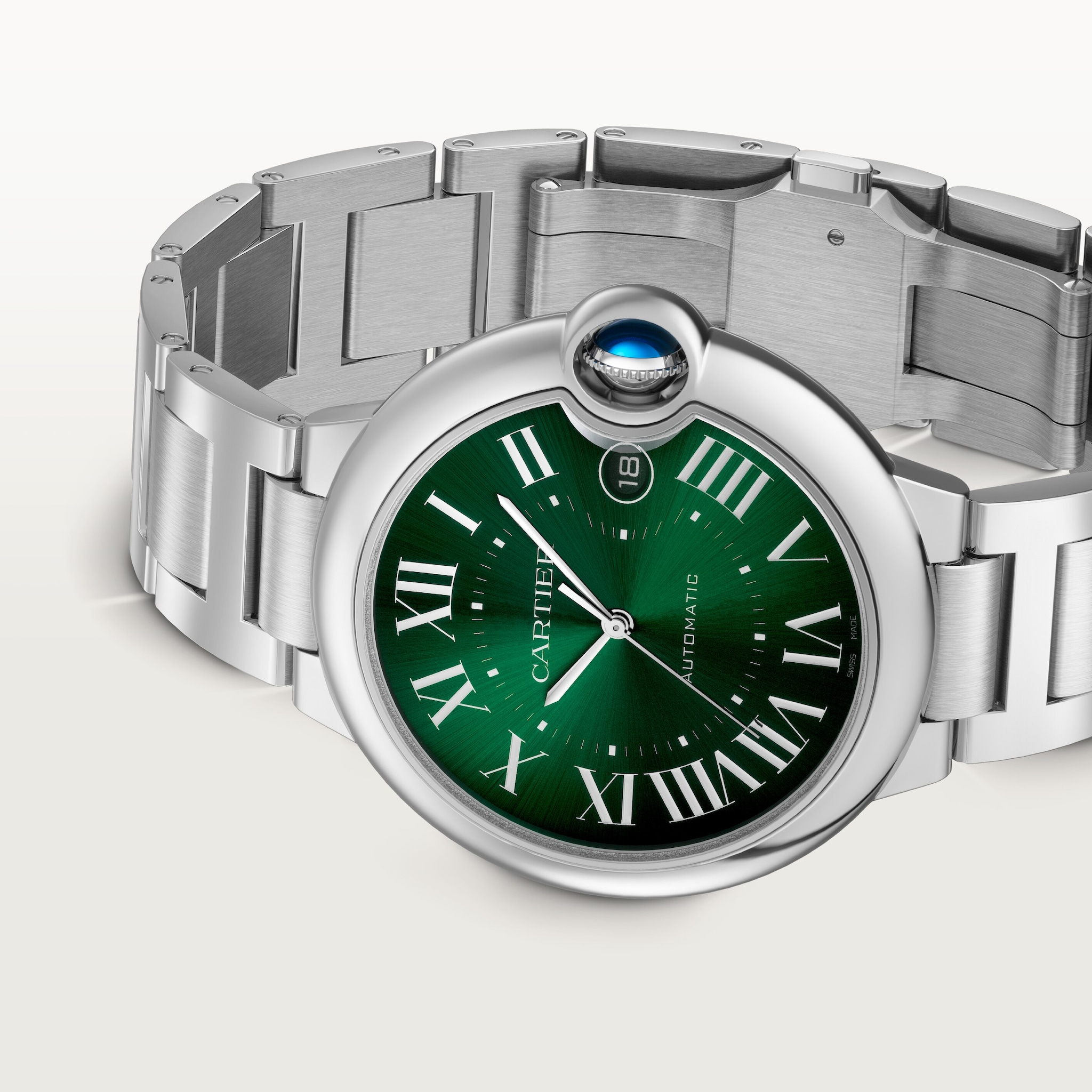 Ballon Bleu de Cartier Steel Green Dial 40mm Product Image 2