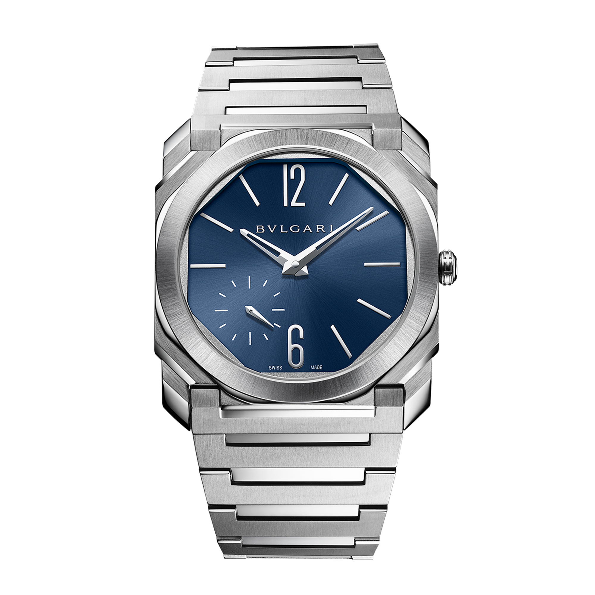 Octo Finissimo Steel Blue Dial 40mm Product Image 1