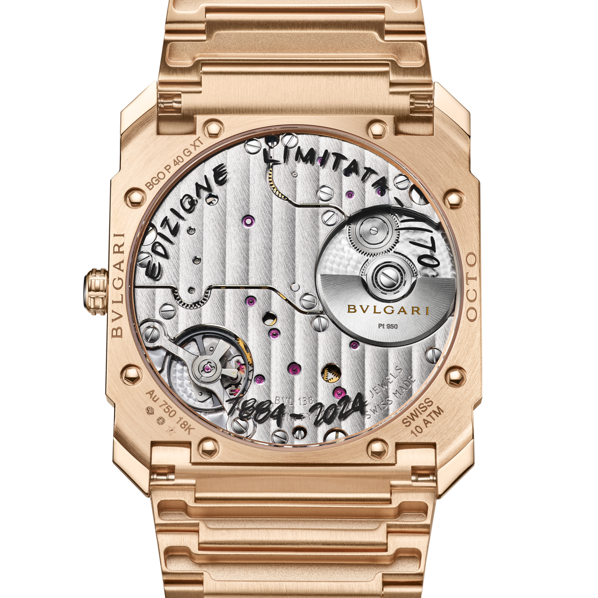 Octo Finissimo "Sketch" 140th Anniversary Rose Gold 40mm Product Image 4