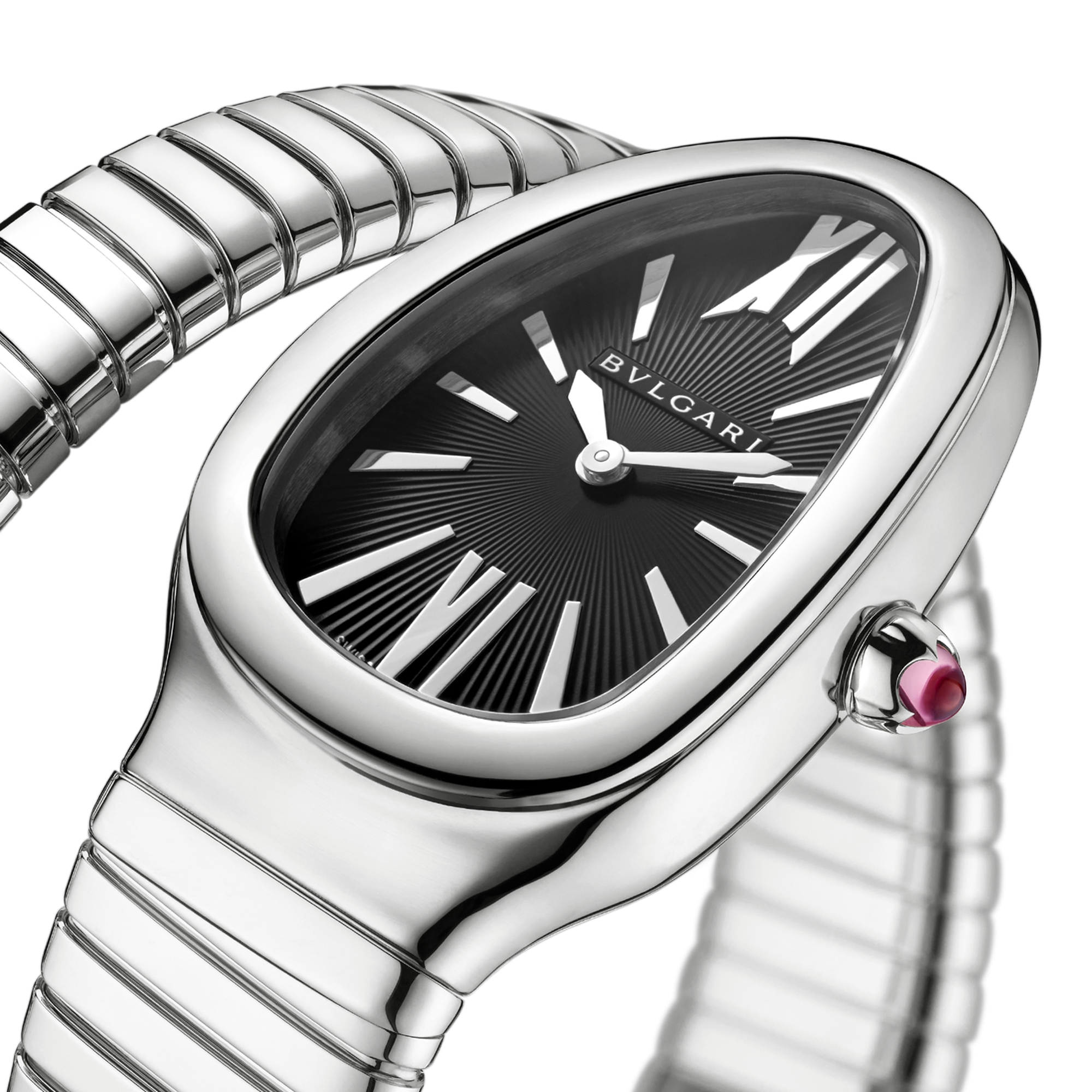 Serpenti Tubogas Steel Black Dial 35mm Product Image 3