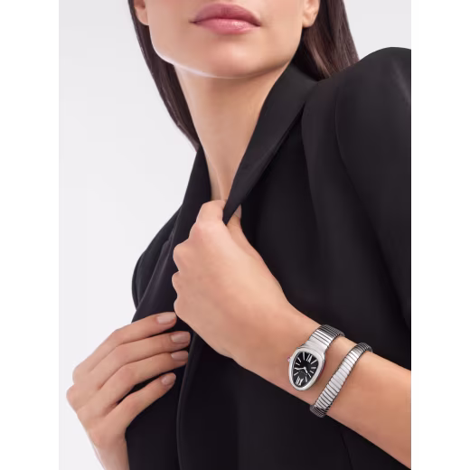 Serpenti Tubogas Steel Black Dial 35mm Product Image 4