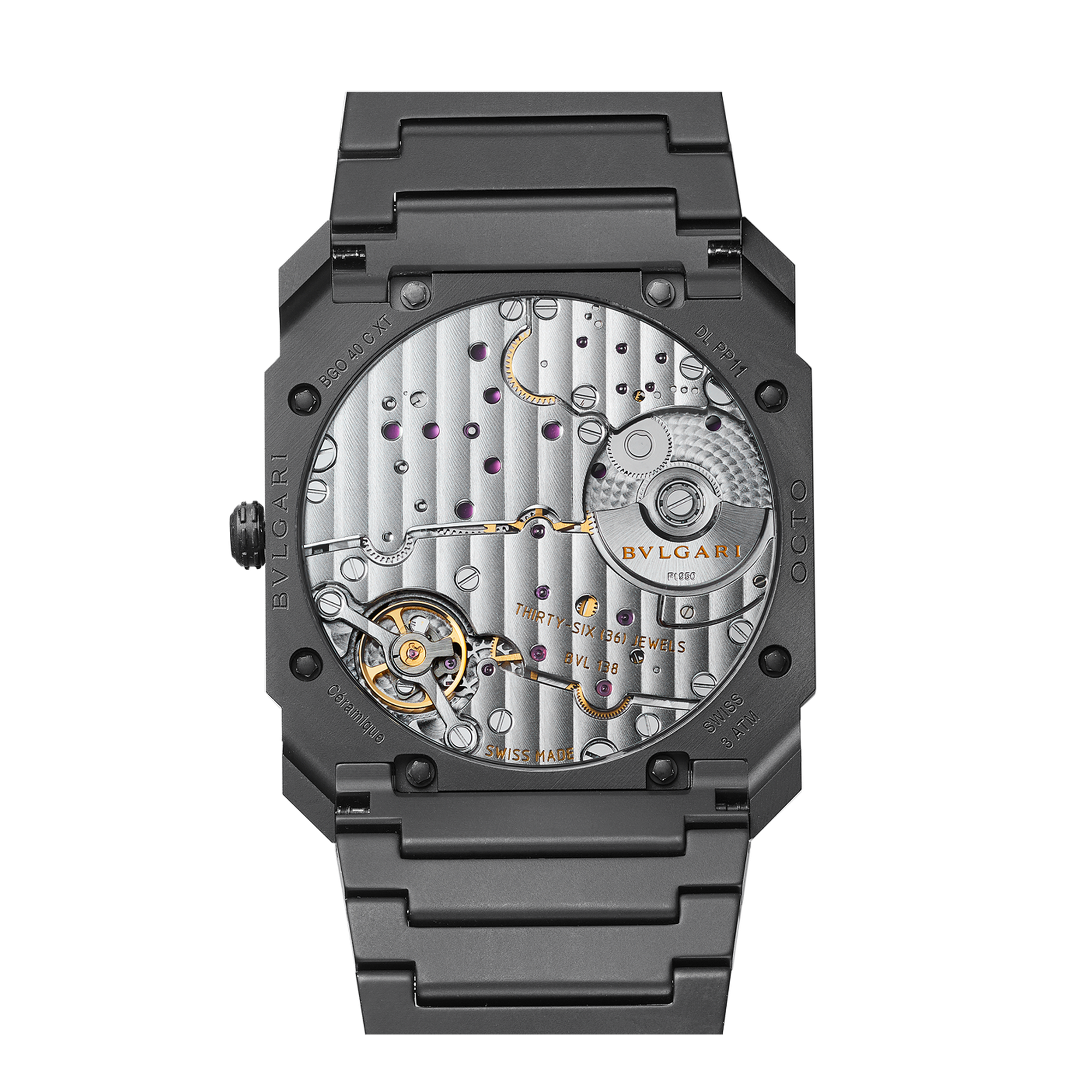 Octo Finissimo Ceramic Black Dial 40mm Product Image 3