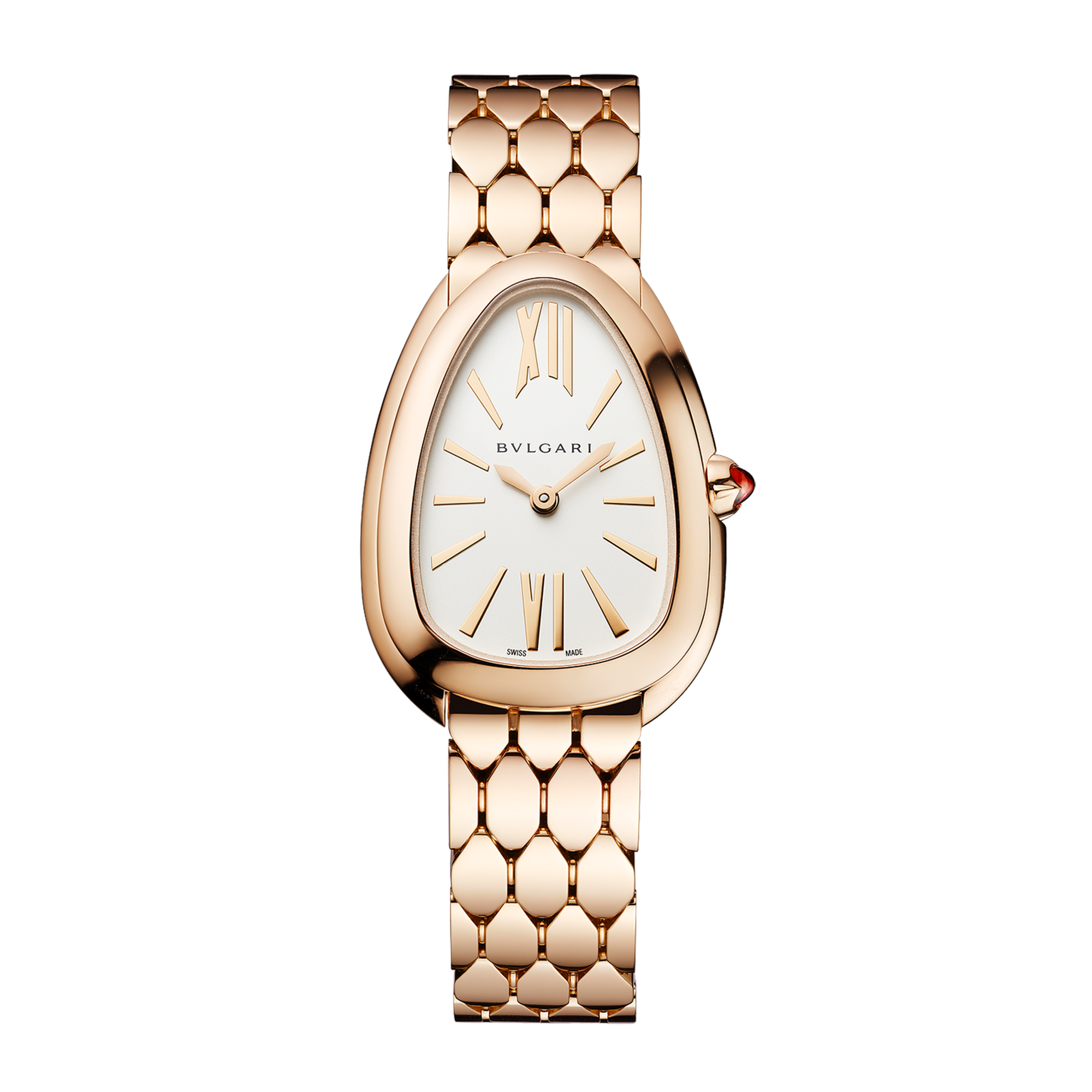 Serpenti Seduttori Rose Gold White Dial 33mm Product Image 1