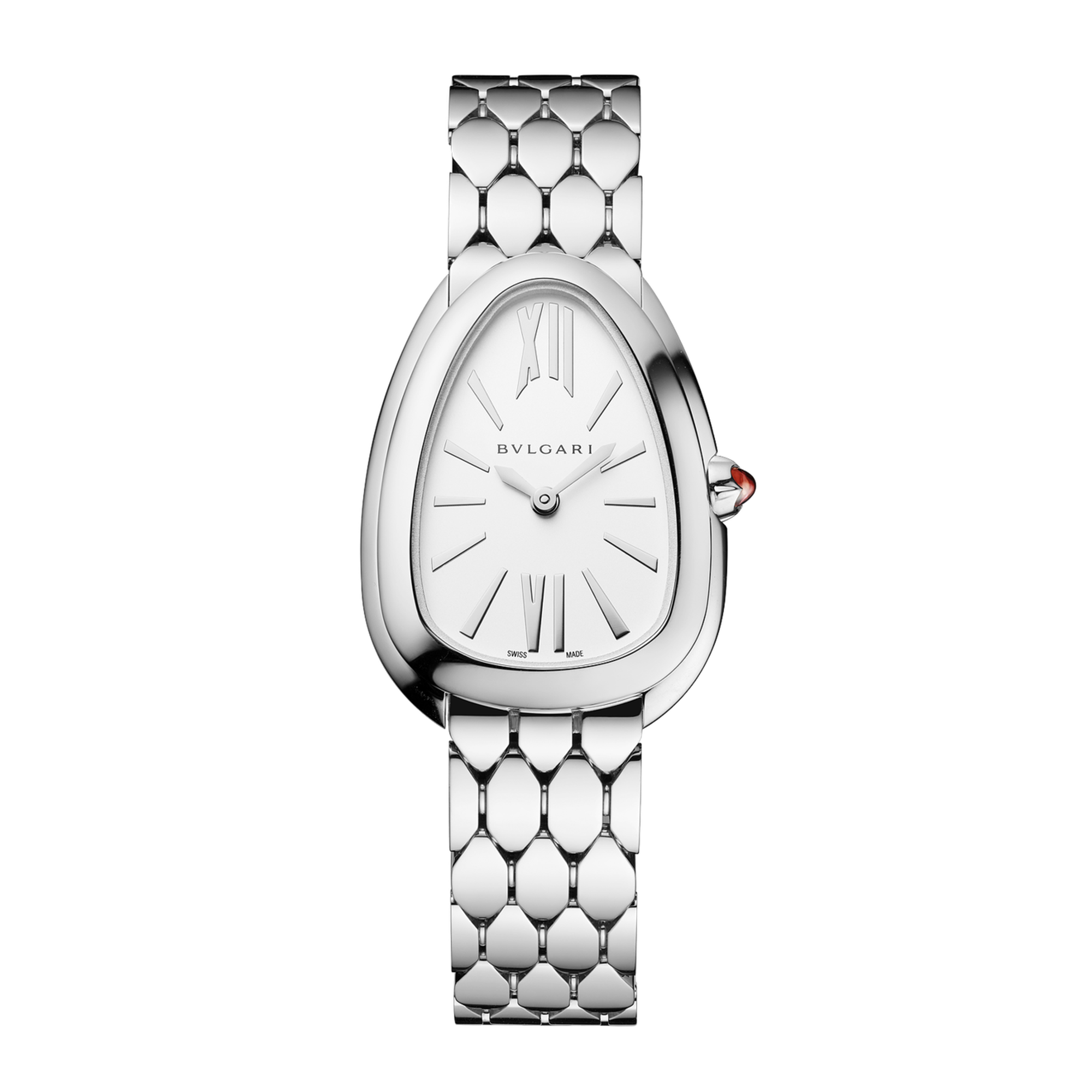 Serpenti Seduttori Steel White Dial 33mm Product Image 1