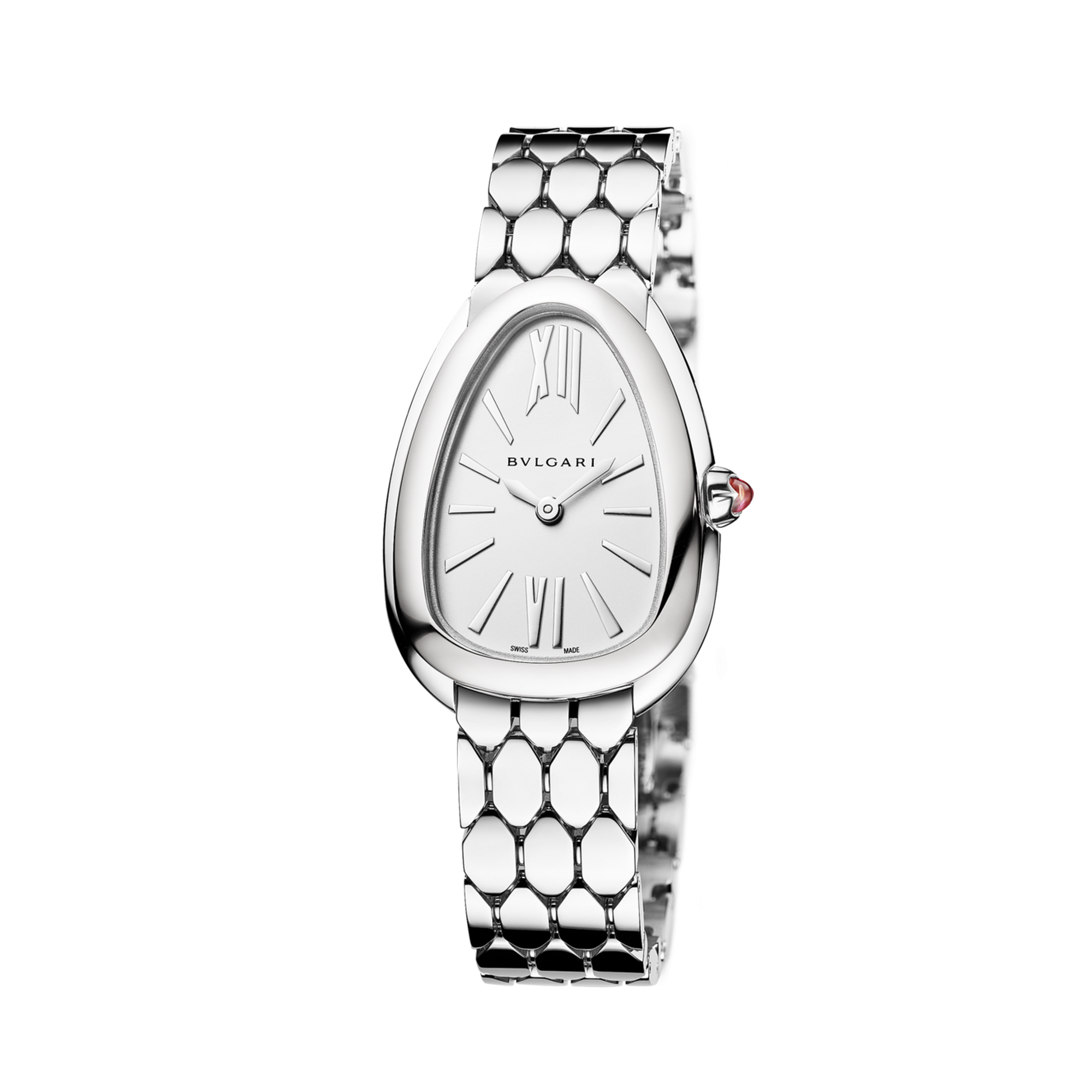Serpenti Seduttori Steel White Dial 33mm Product Image 2