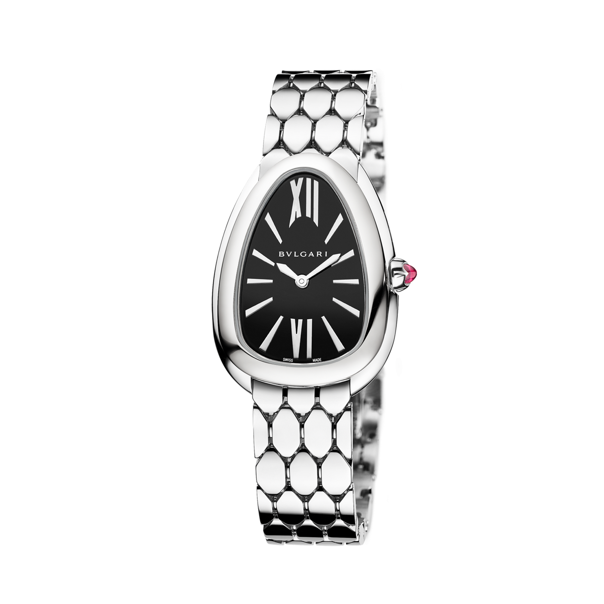 Serpenti Seduttori Steel Black Dial 33 Product Image 2