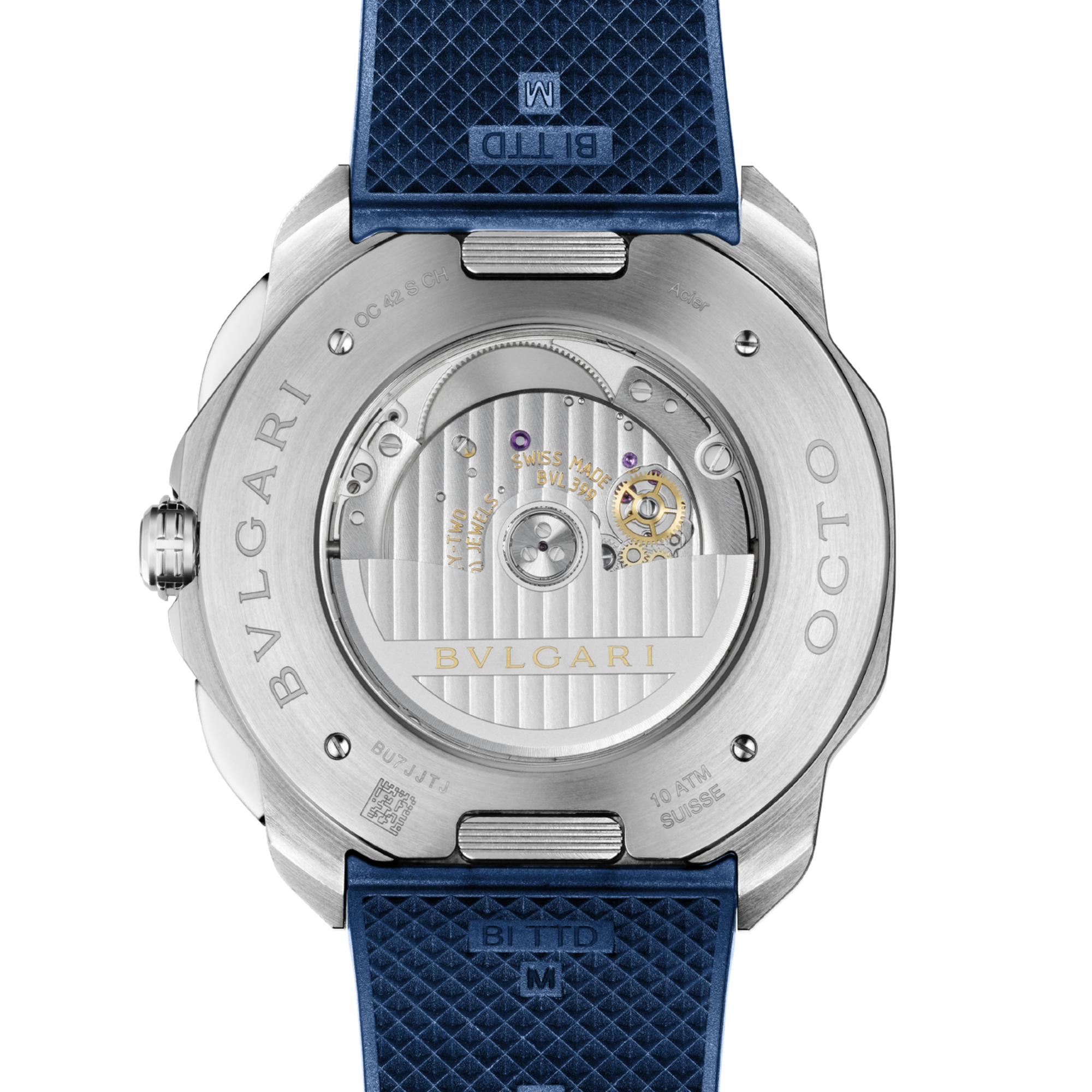 Octo Rom Chronograph Steel Blue Dial 42mm Product Image 8