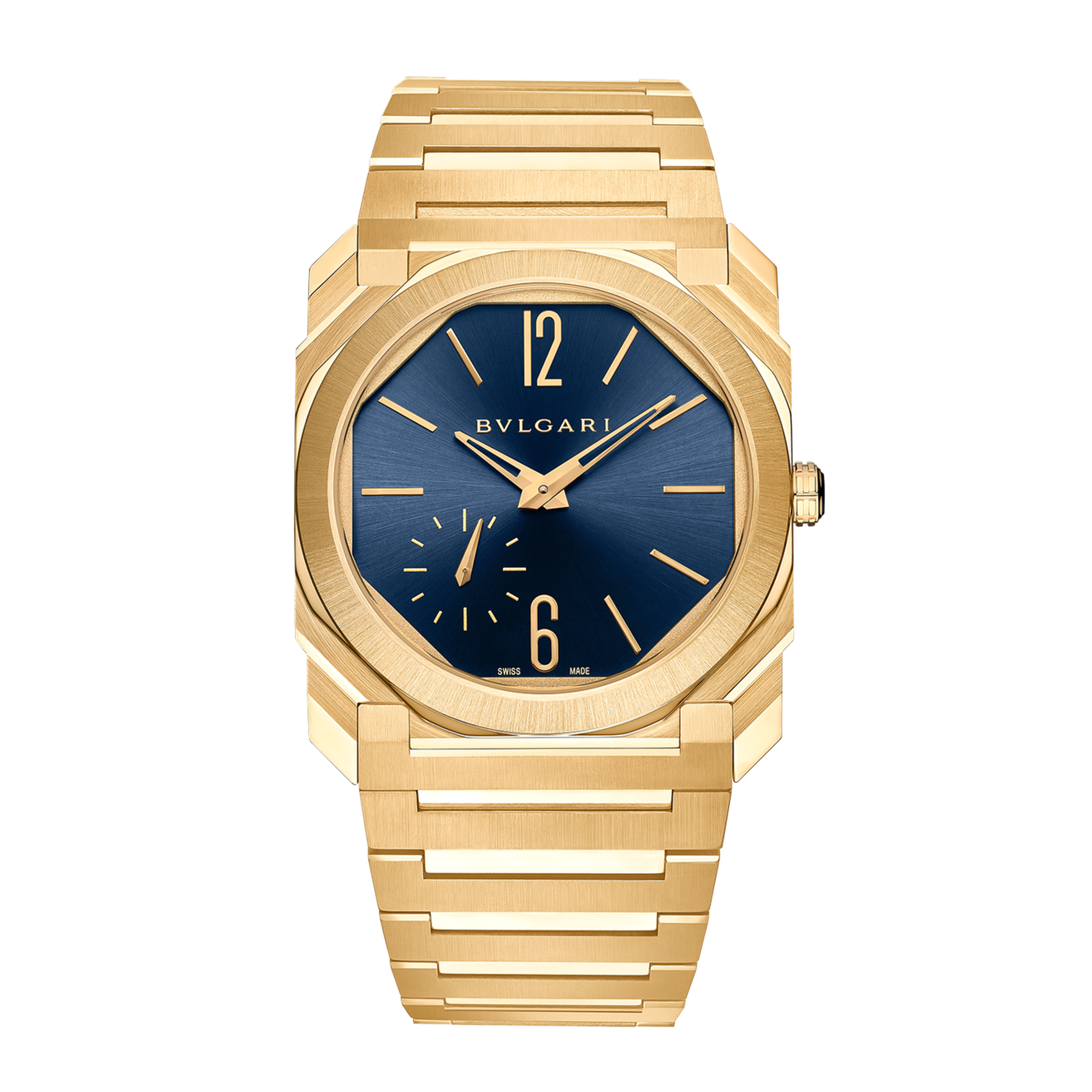 Octo Finissimo Yellow Gold Blue Dial 40mm Product Image 1