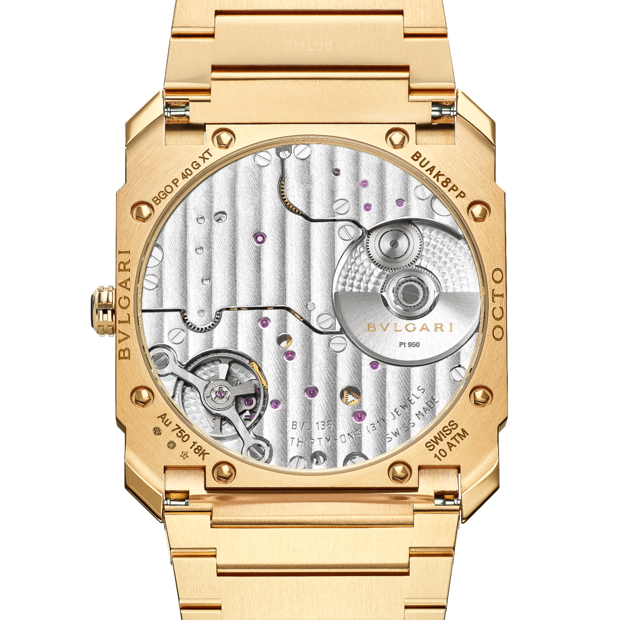 Octo Finissimo Yellow Gold Blue Dial 40mm Product Image 4