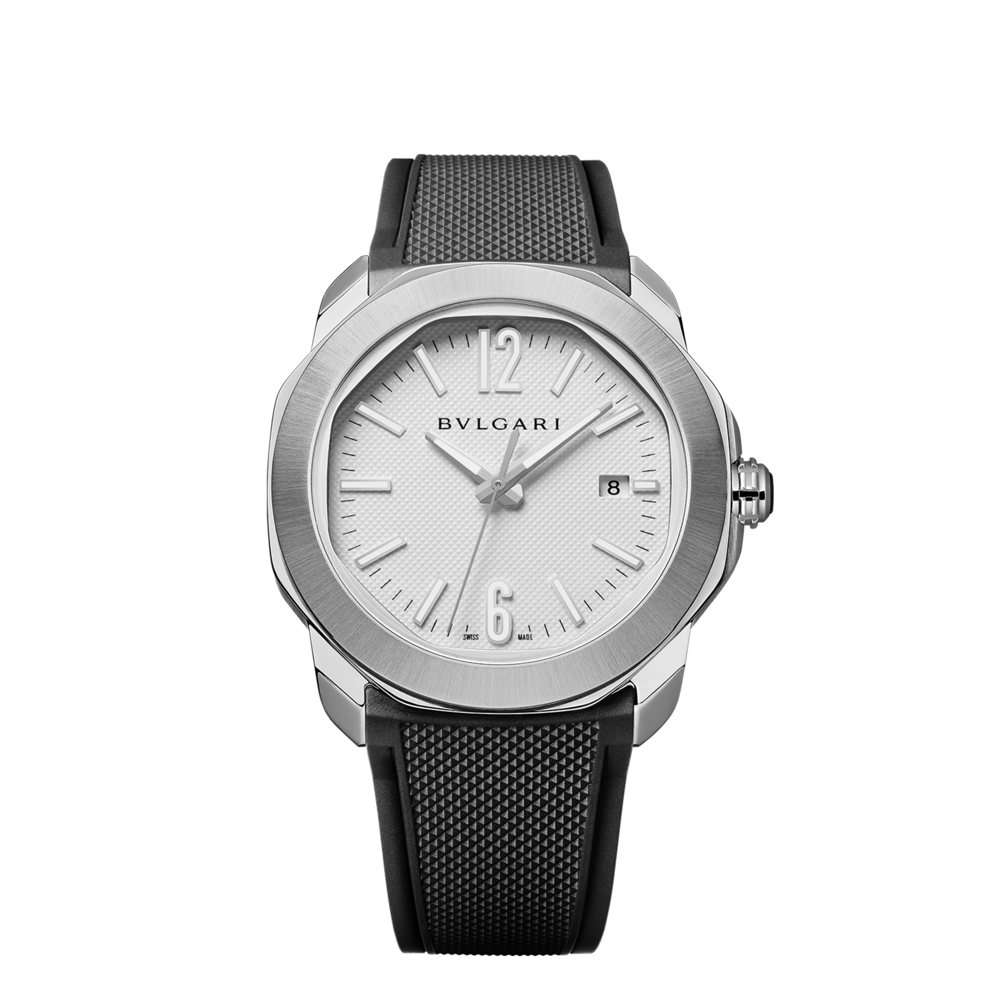 Octo Roma Steel White Dial 41mm Product Image 6