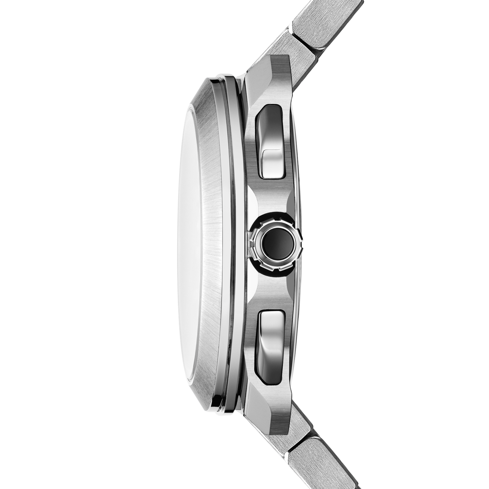 Octa Roma Chronograph Steel Black Dial 42mm Product Image 3