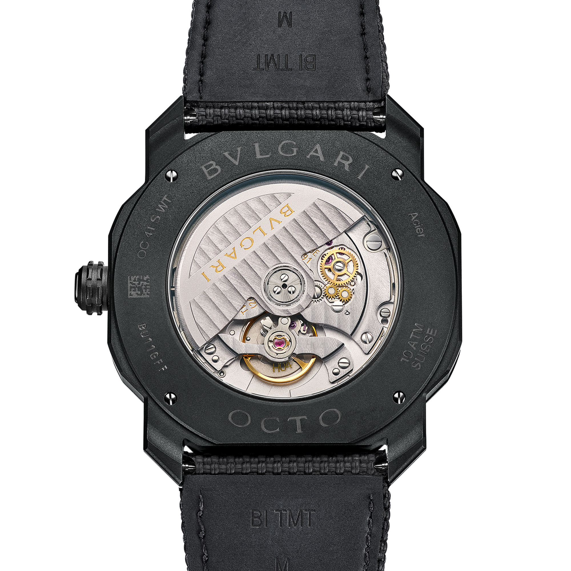 Octo Roma Worldtimer Carbon Black Dial 41mm Product Image 4