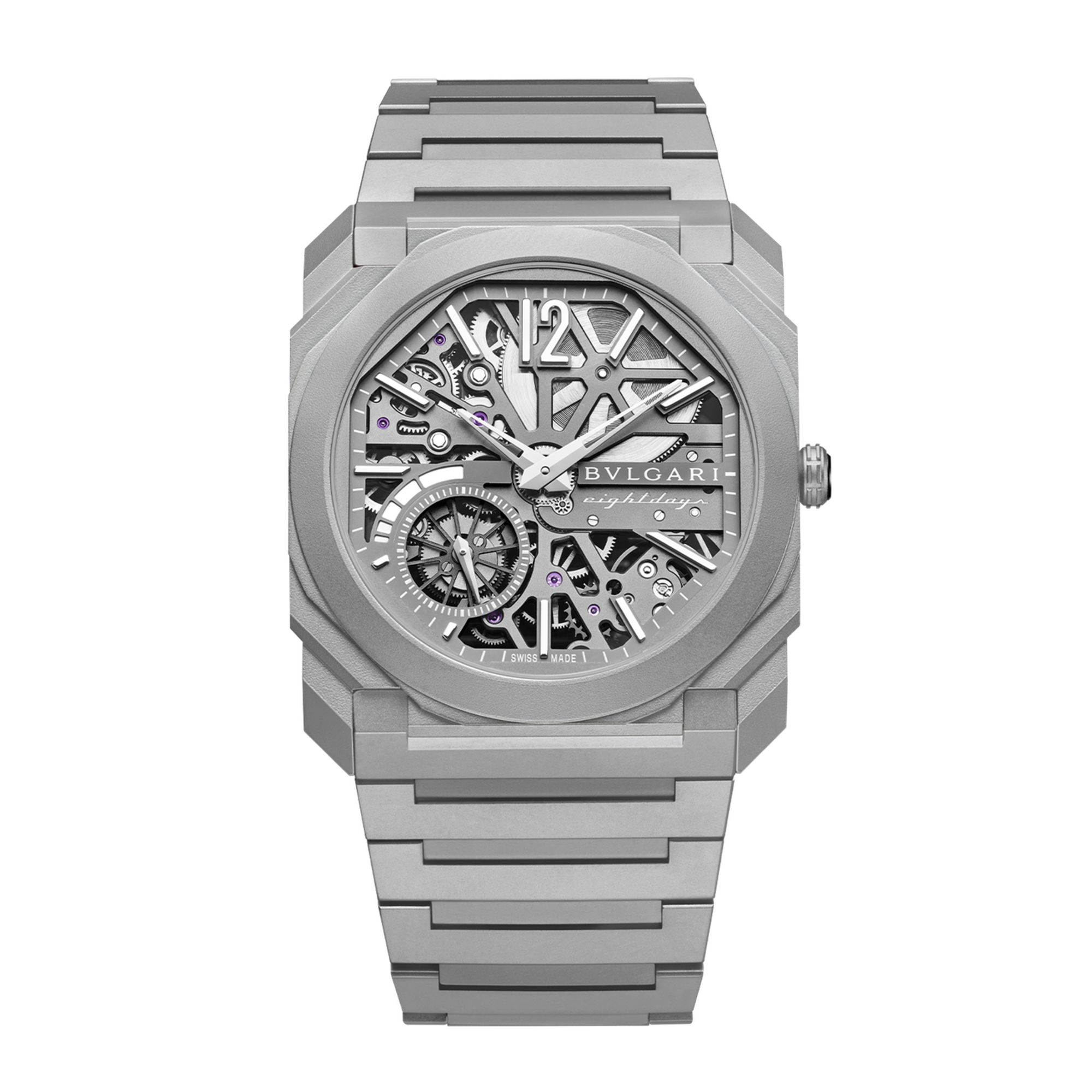 Octo Finissimo 8 Days Titanium Skeleton Dial 40mm Product Image 1
