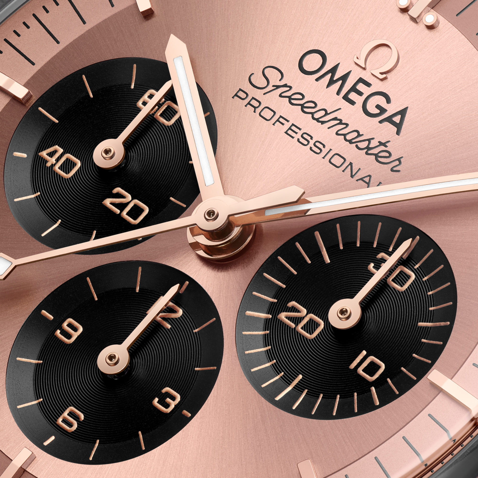 Speedmaster Professional Moonwatch Rose Gold & Steel Pink Dial 42mm Product Image 2