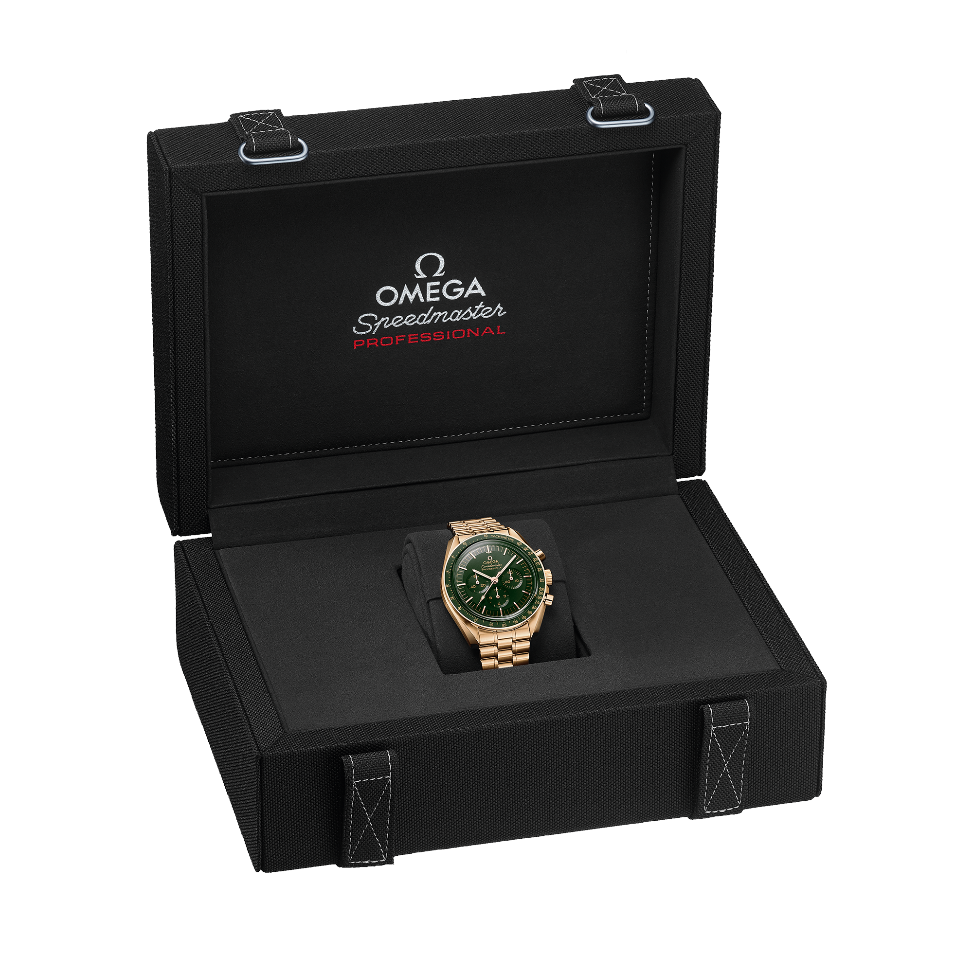 Speedmaster Yellow Gold Green Dial 42mm Product Image 6