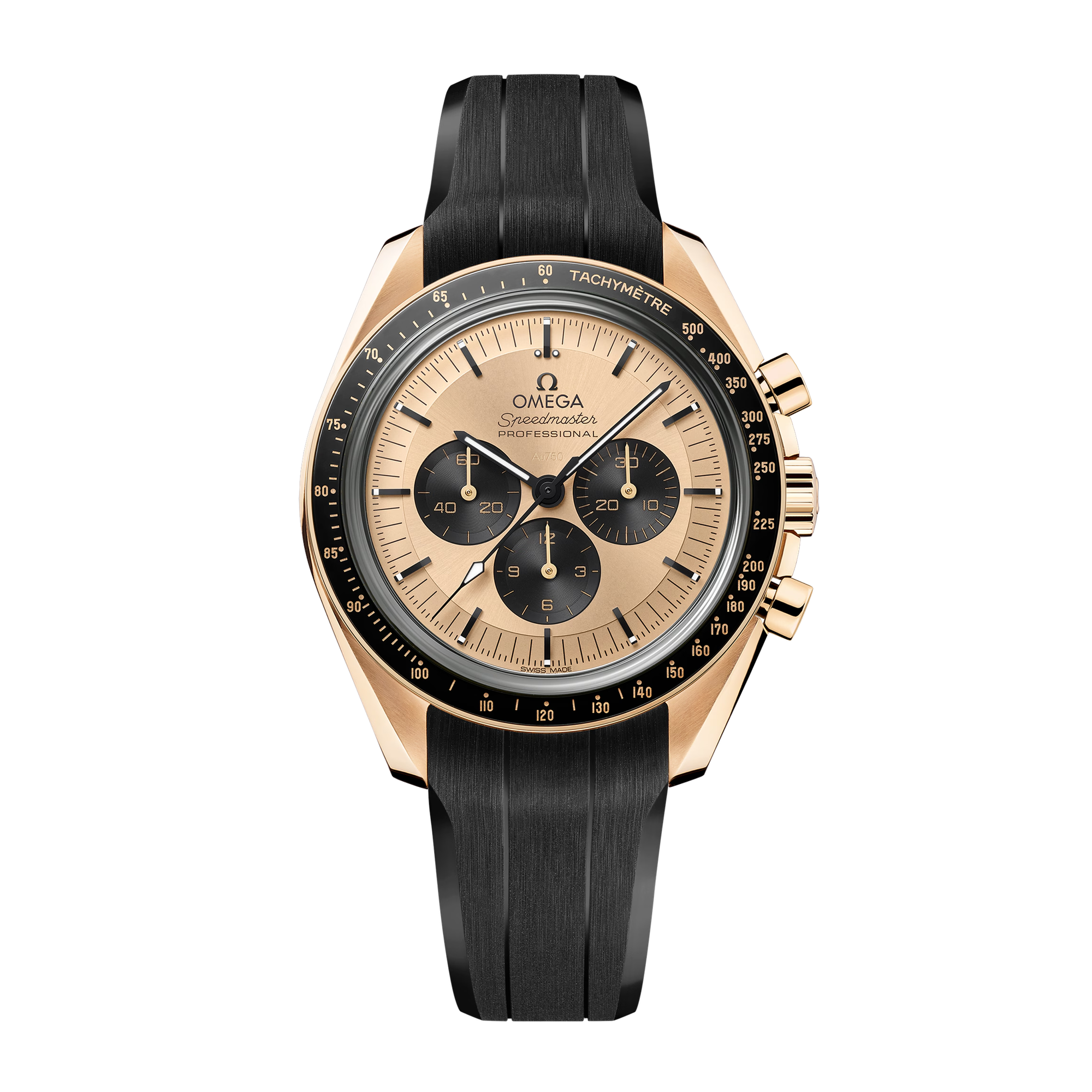 Speedmaster Yellow Gold Champagne Dial 42mm Product Image 1