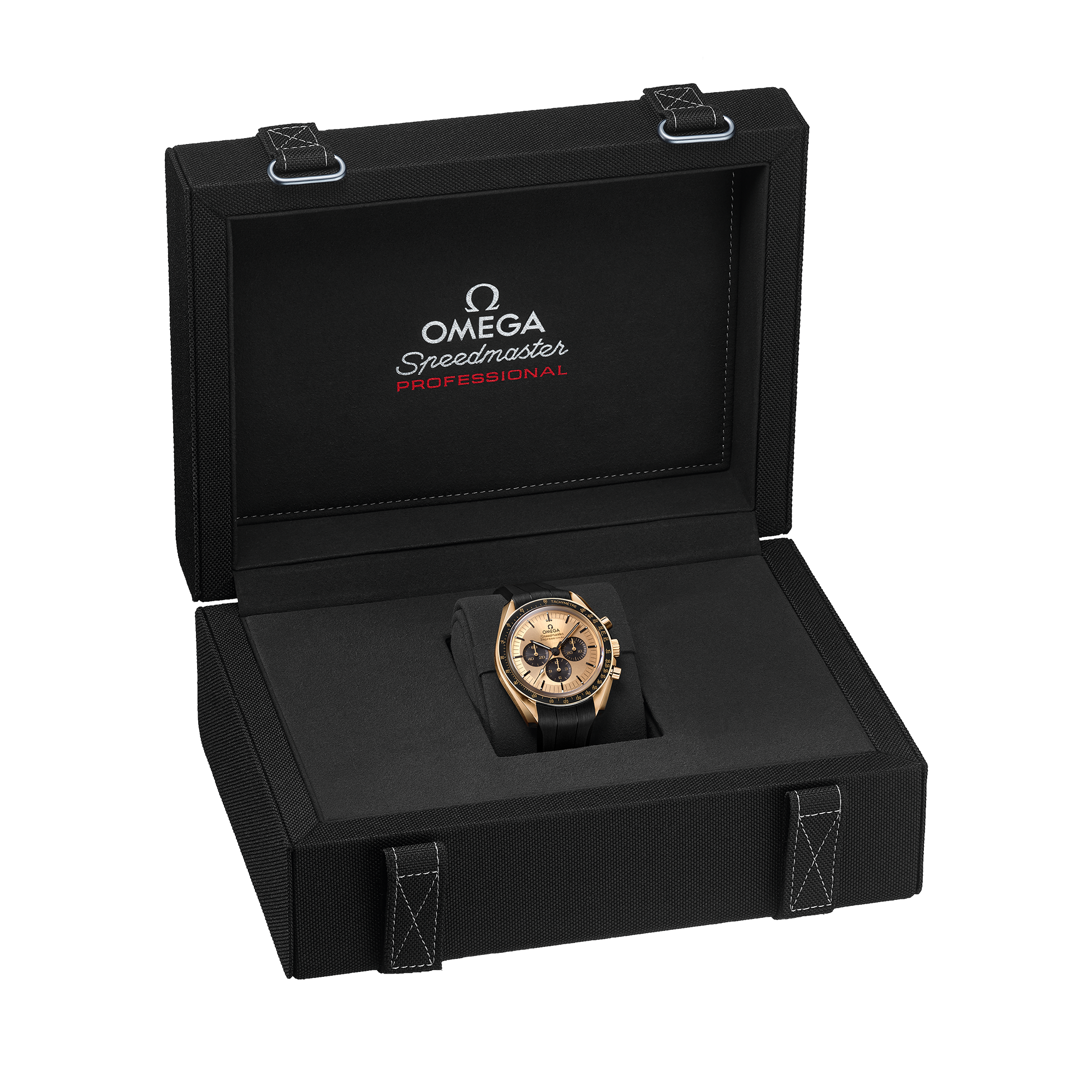 Speedmaster Yellow Gold Champagne Dial 42mm Product Image 4