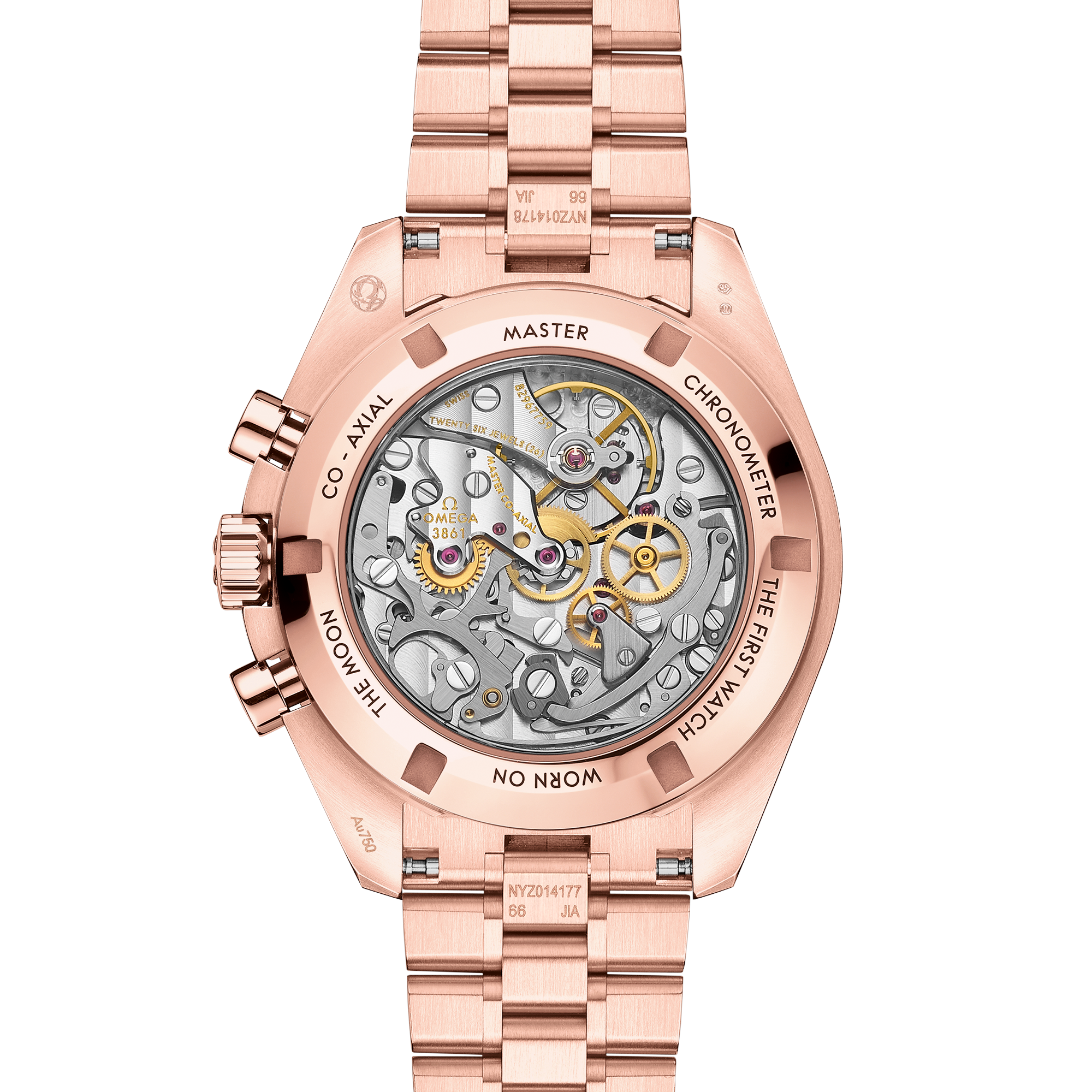 Speedmaster Professional Moonwatch Rose Gold Black Dial 42mm Product Image 2