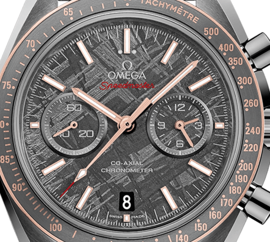 Speedmaster Moonwatch Grey Side of the Moon Ceramic Meteorite Dial 44mm Product Image 2