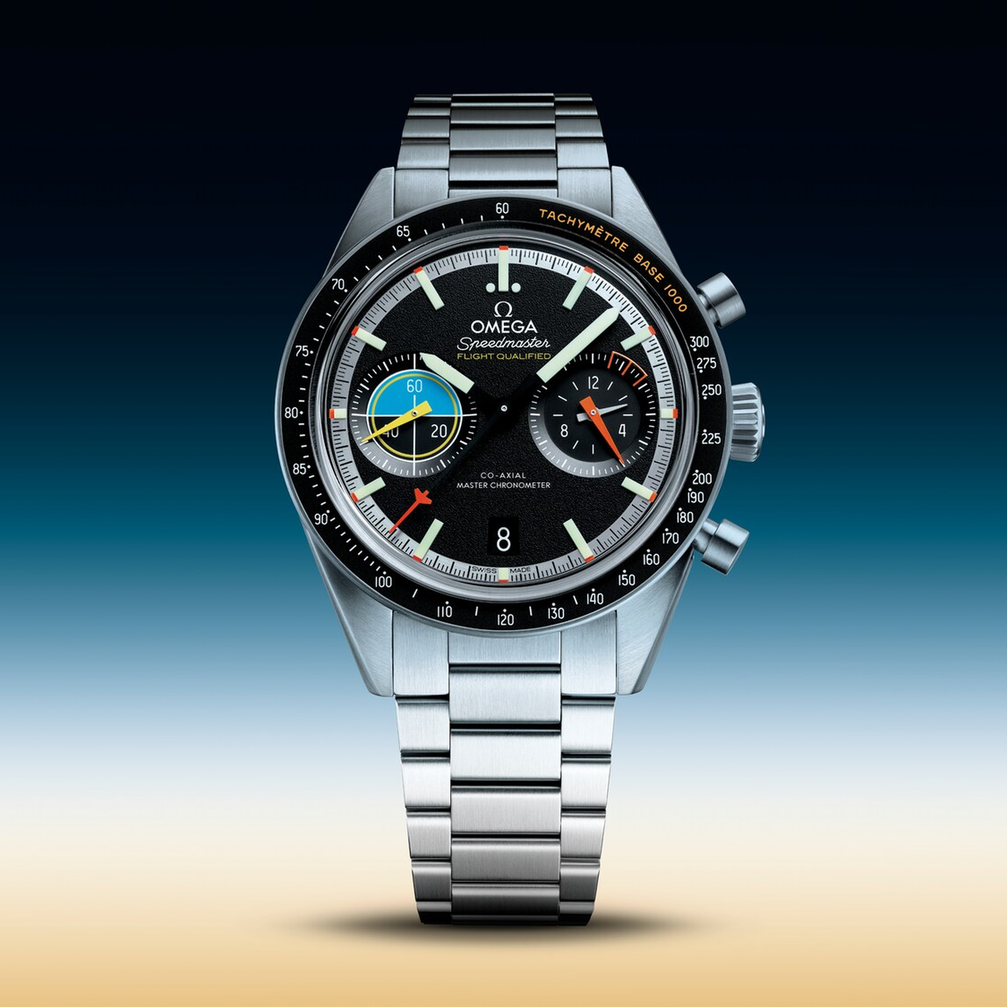 Speedmaster Pilot Flight Qualified Steel Black Dial 40mm Product Image 1