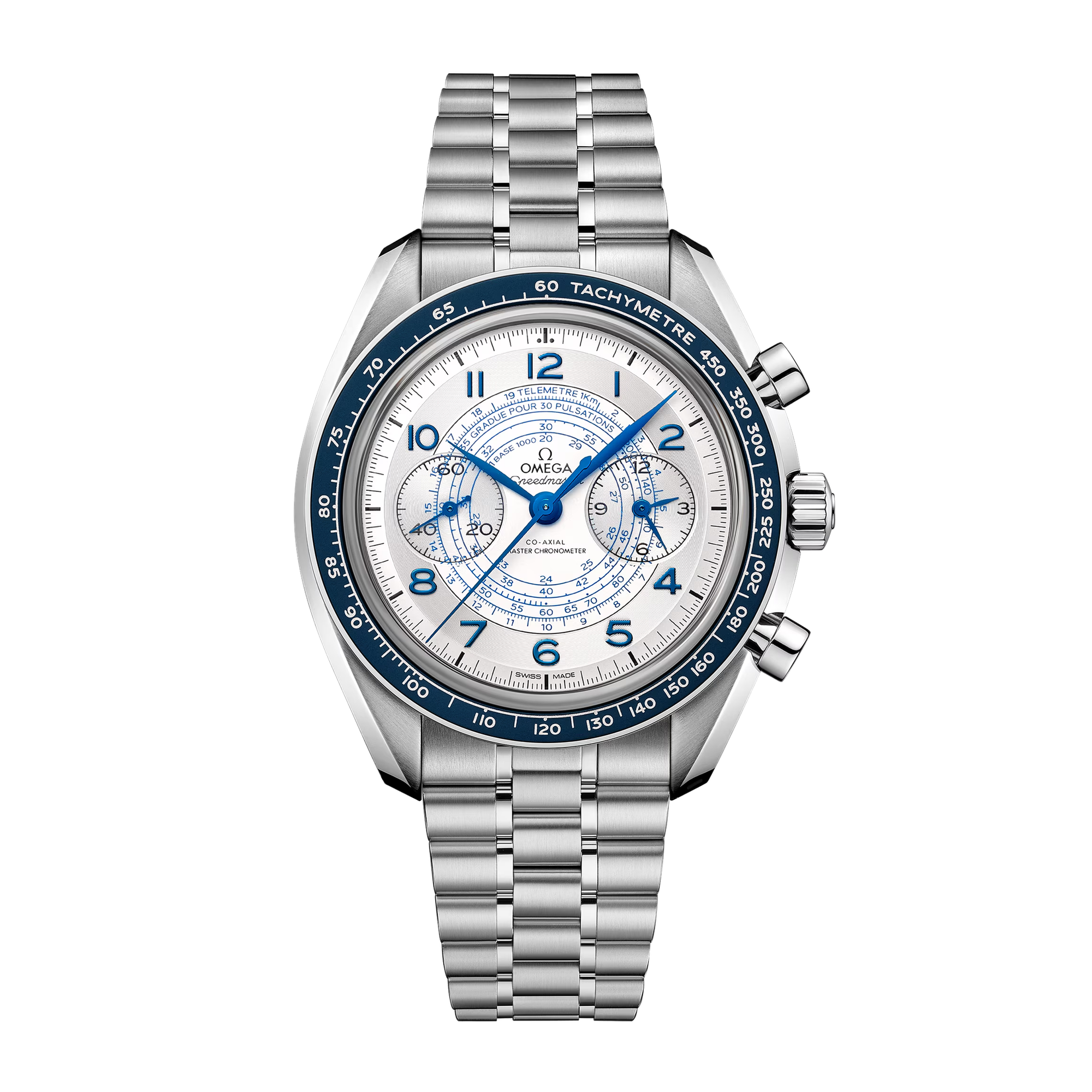 Speedmaster Chronoscope Steel Silver Dial 43mm Product Image