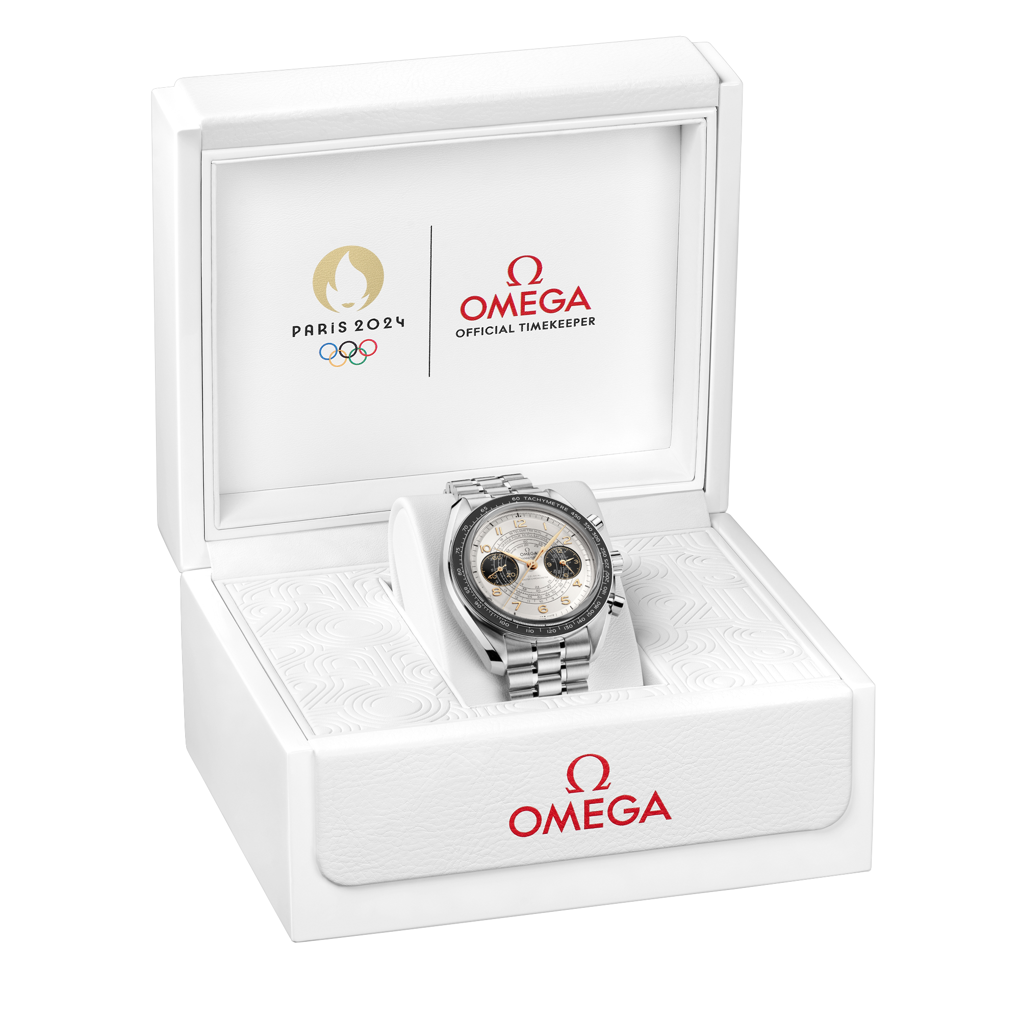 Speedmaster Chronoscope Olympic Games Paris 2024 Steel Silver Dial 43mm Product Image 6