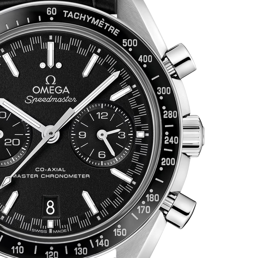 Speedmaster Racing Steel Black Dial 44mm Product Image 4