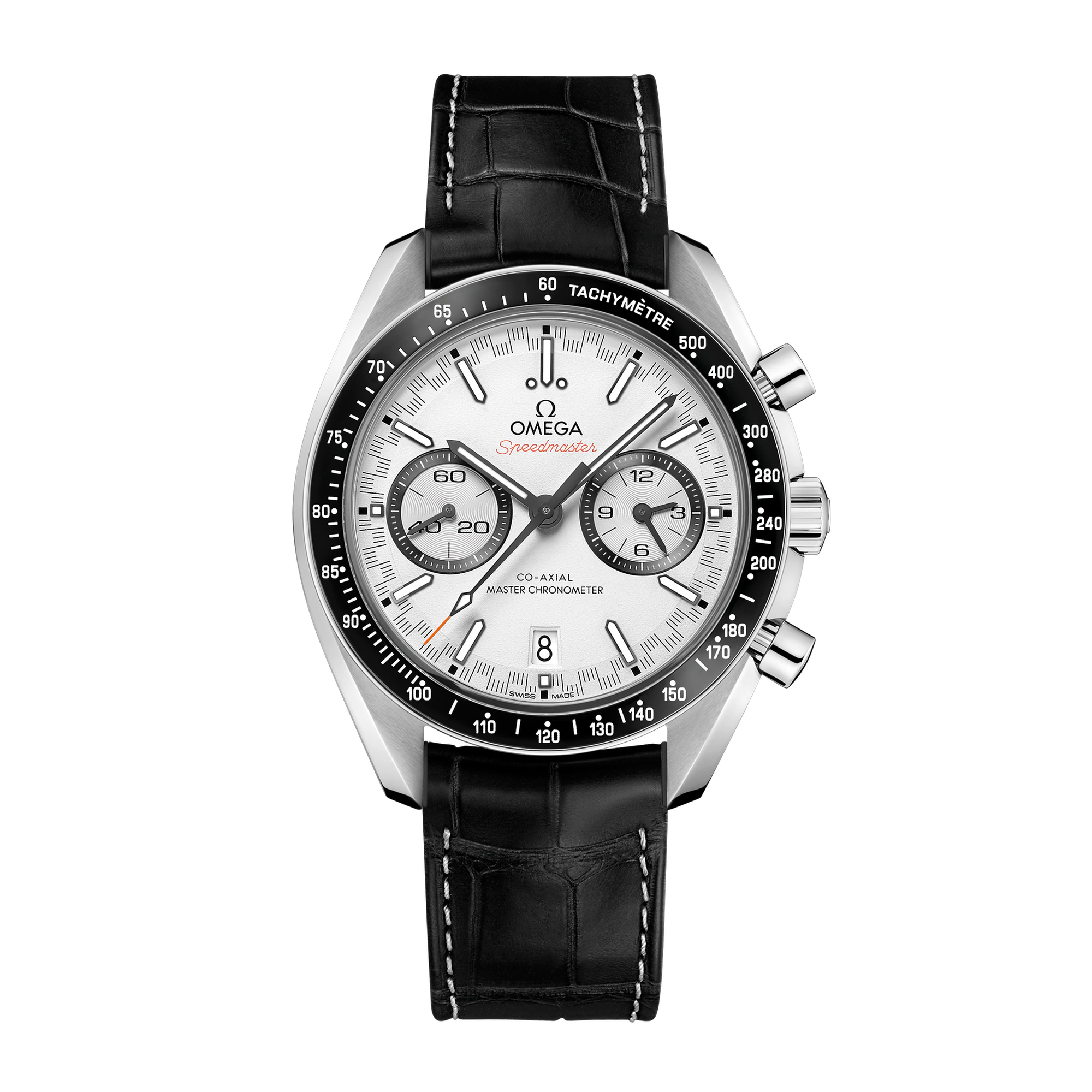 Speedmaster Racing Steel White Dial 44mm Product Image