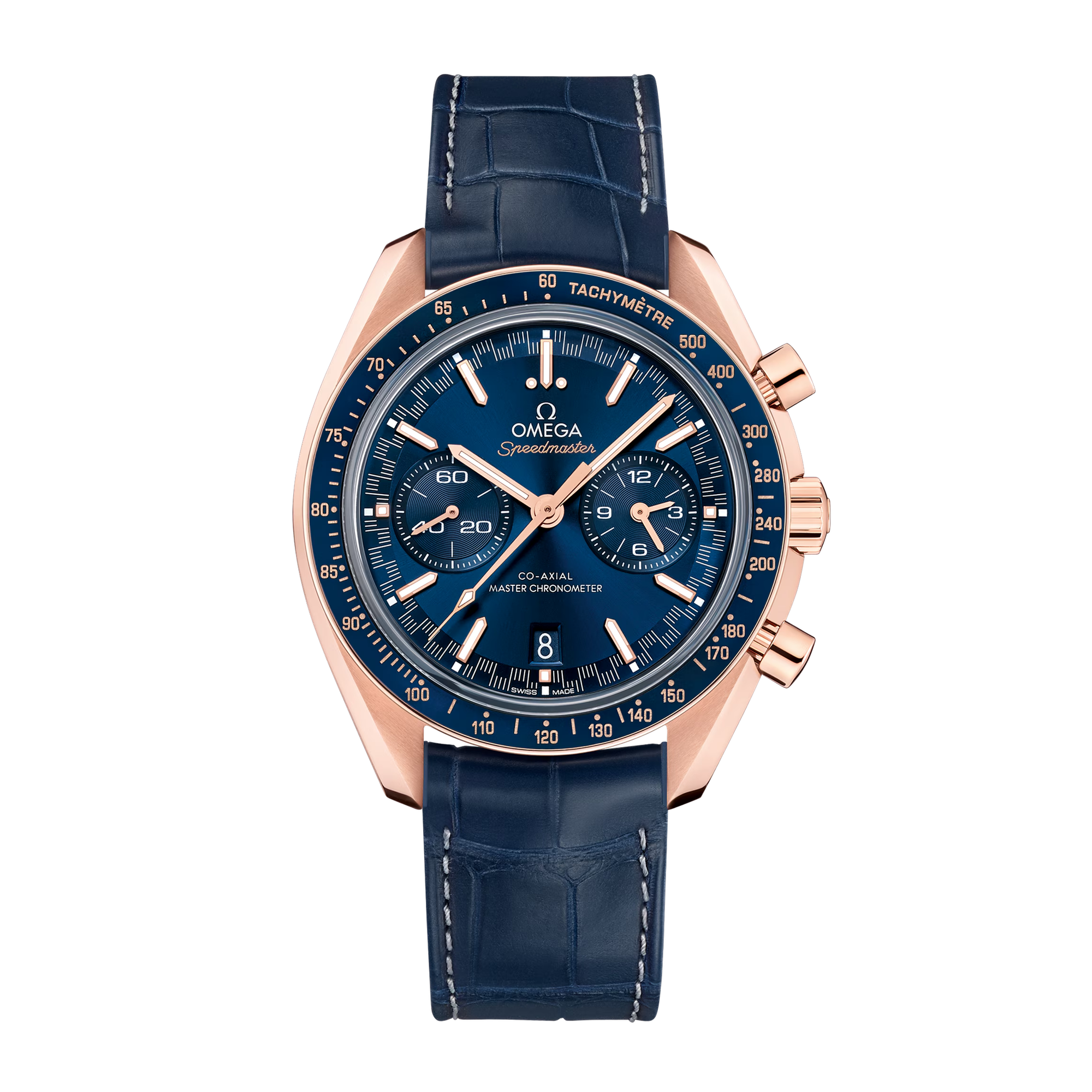 Speedmaster Racing Rose Gold Blue Dial 44mm Product Image