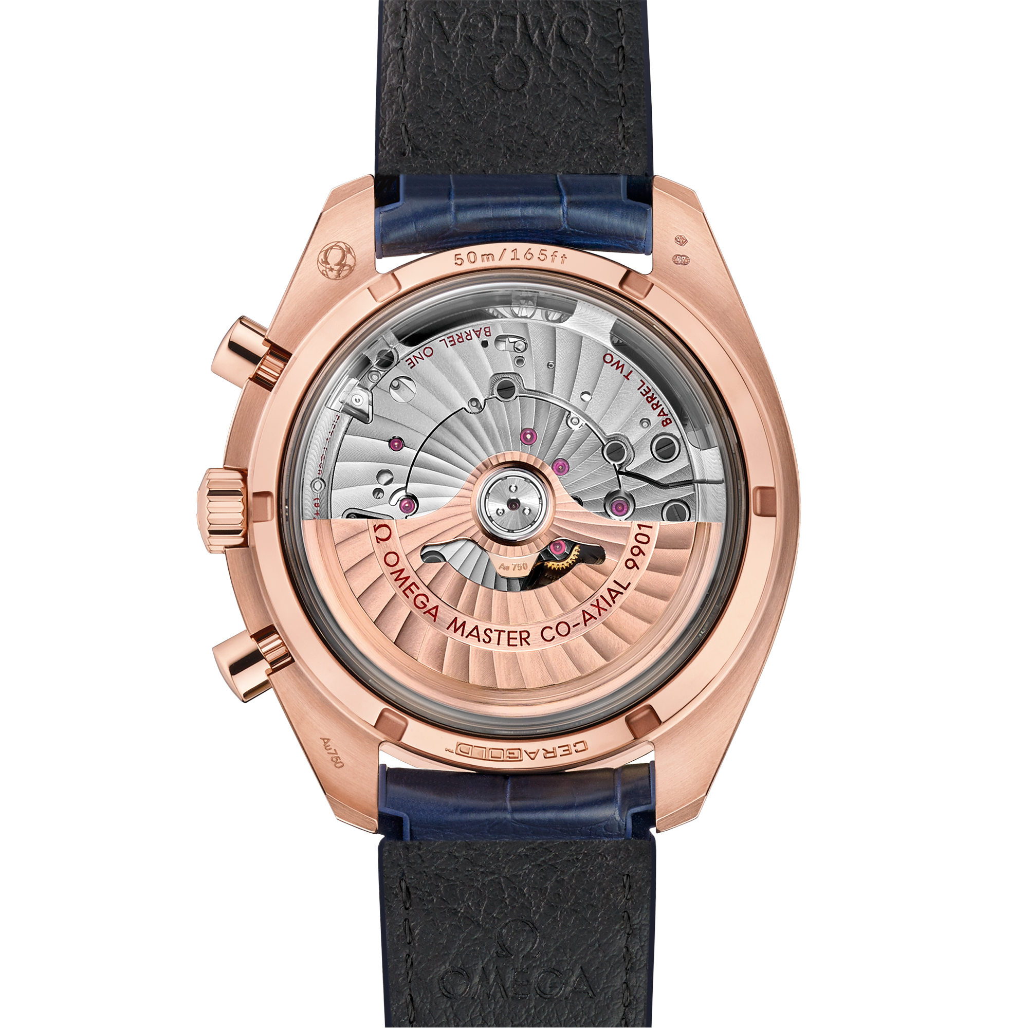 Speedmaster Racing Rose Gold Blue Dial 44mm Product Image 2