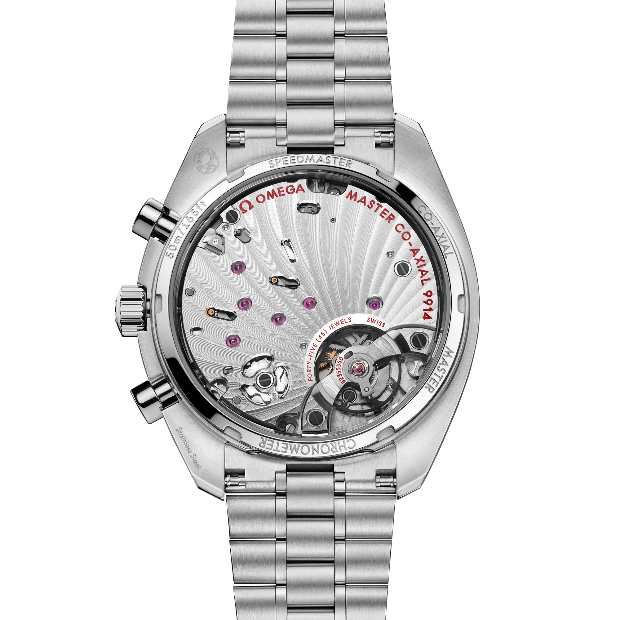 Speedmaster Moonphase Steel Silver Meteorite Dial 43mm Product Image 4