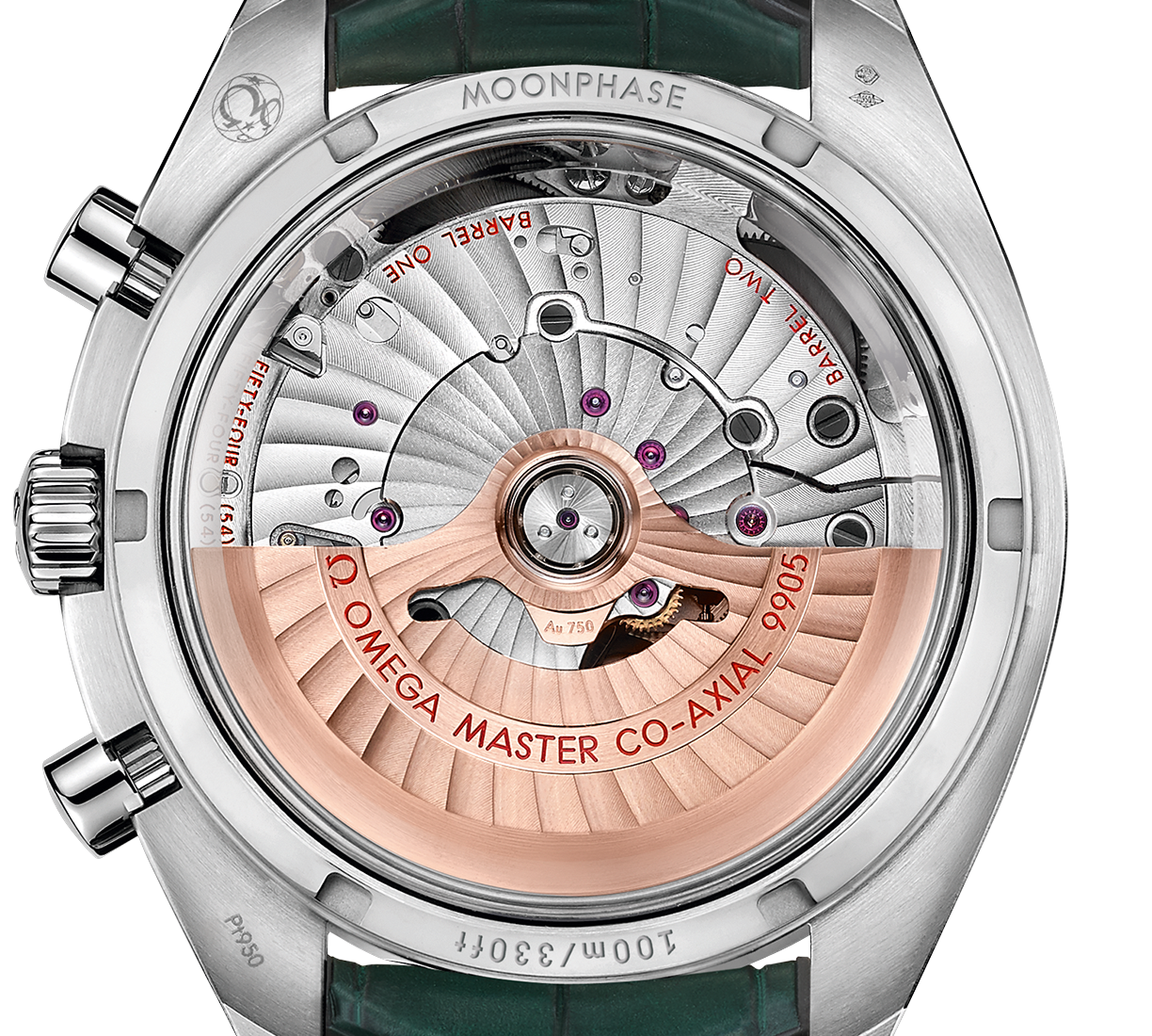 Speedmaster Moonphase Chronograph Platinum Silver Dial 44mm Product Image 4